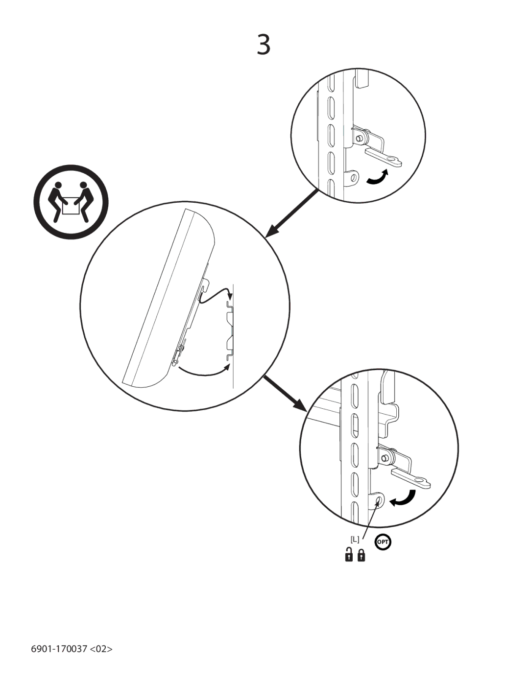 Sanus Systems ML22 manual Opt 