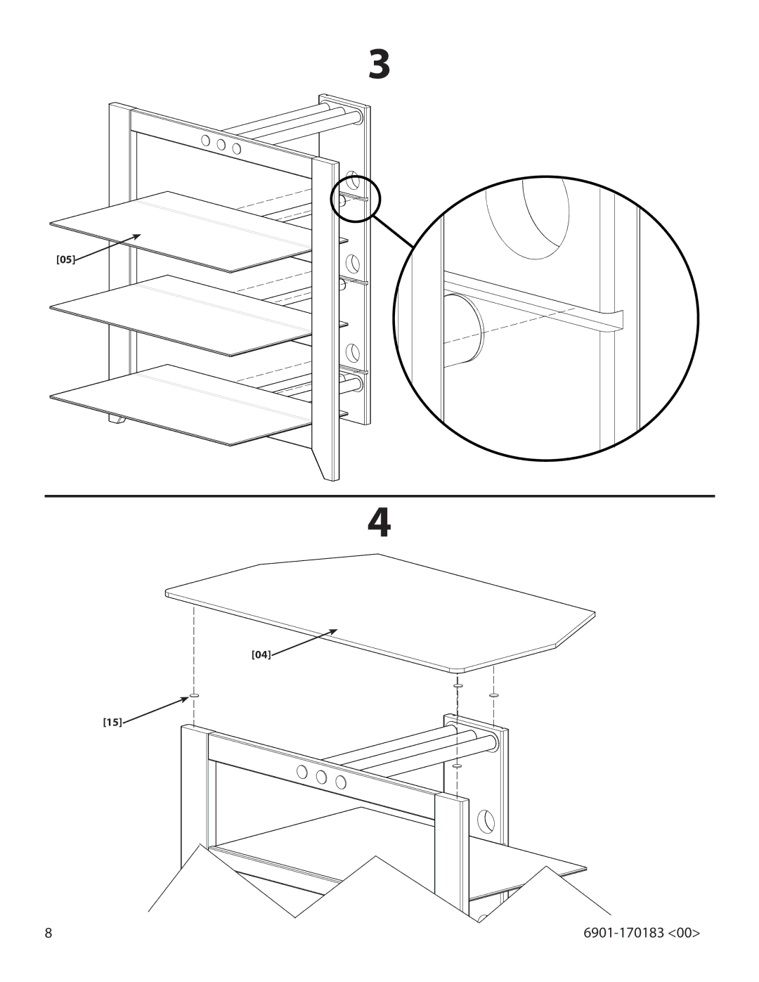 Sanus Systems NFAV230 important safety instructions 6901-170183 