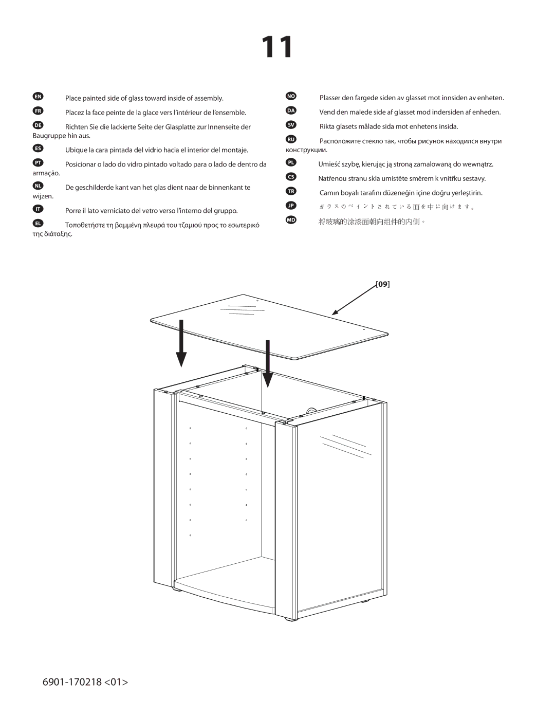 Sanus Systems PFAV30 important safety instructions 6901-170218 