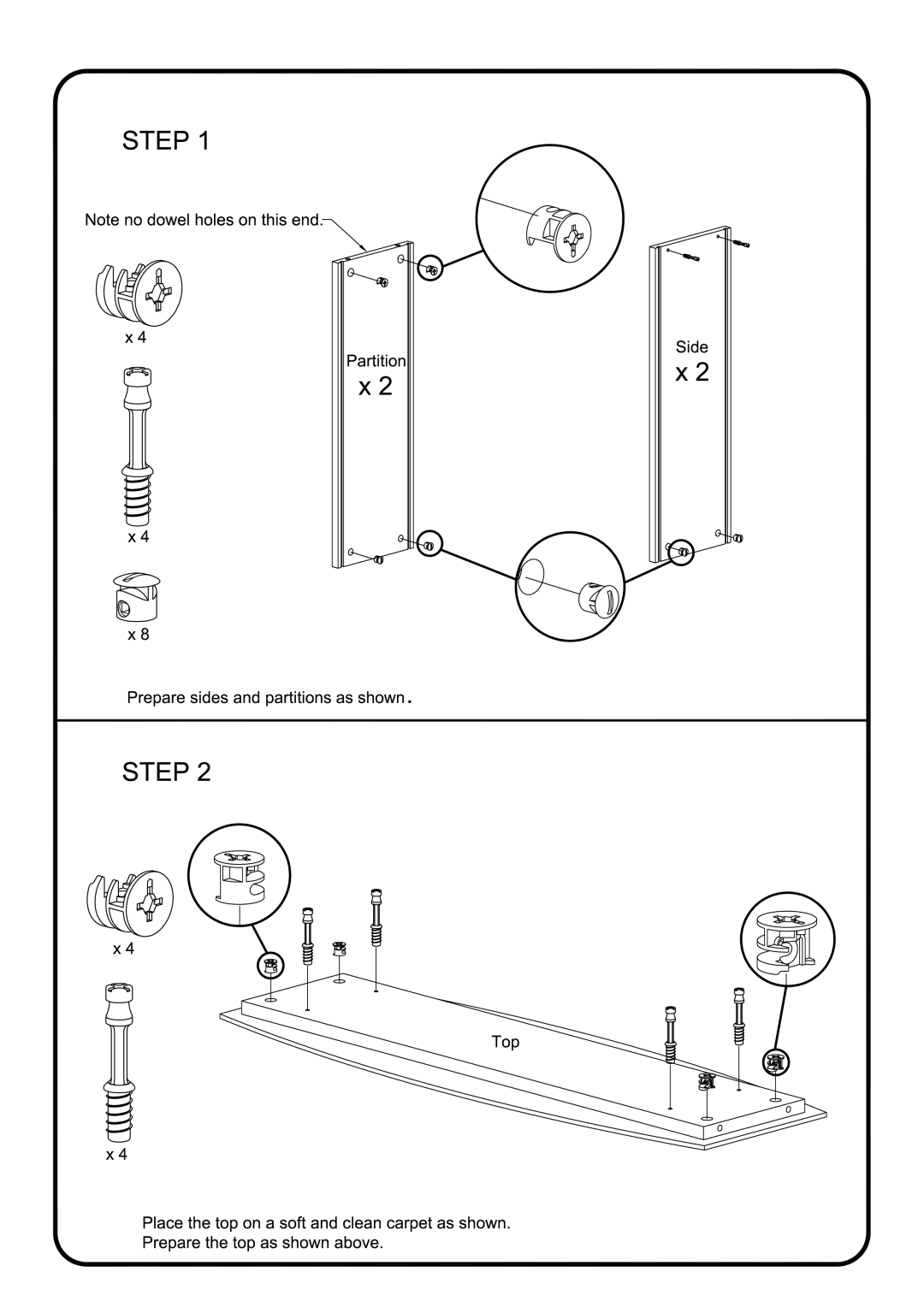 Sanus Systems PFV36SB-01 specifications 