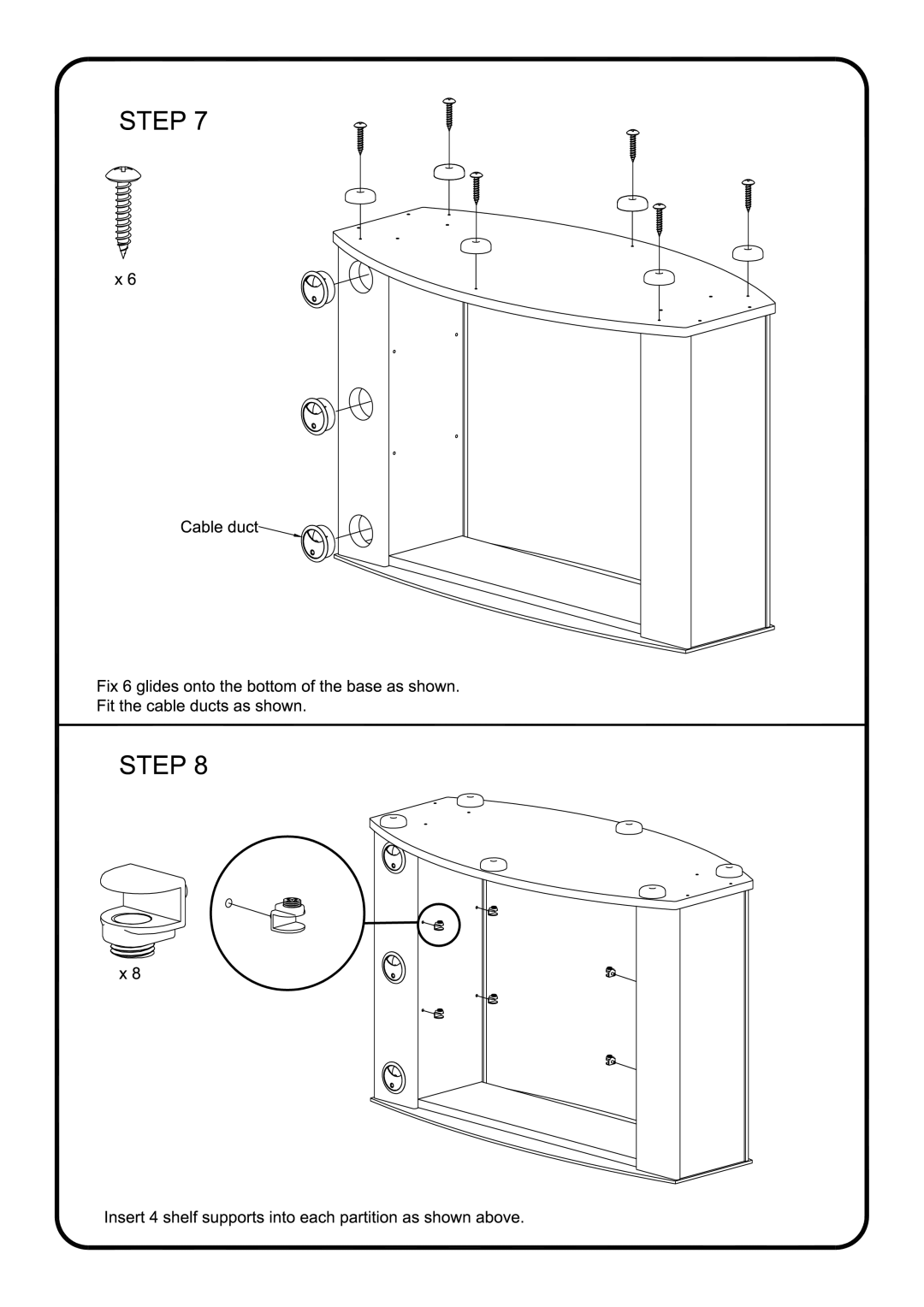 Sanus Systems PFV36SB-01 specifications 