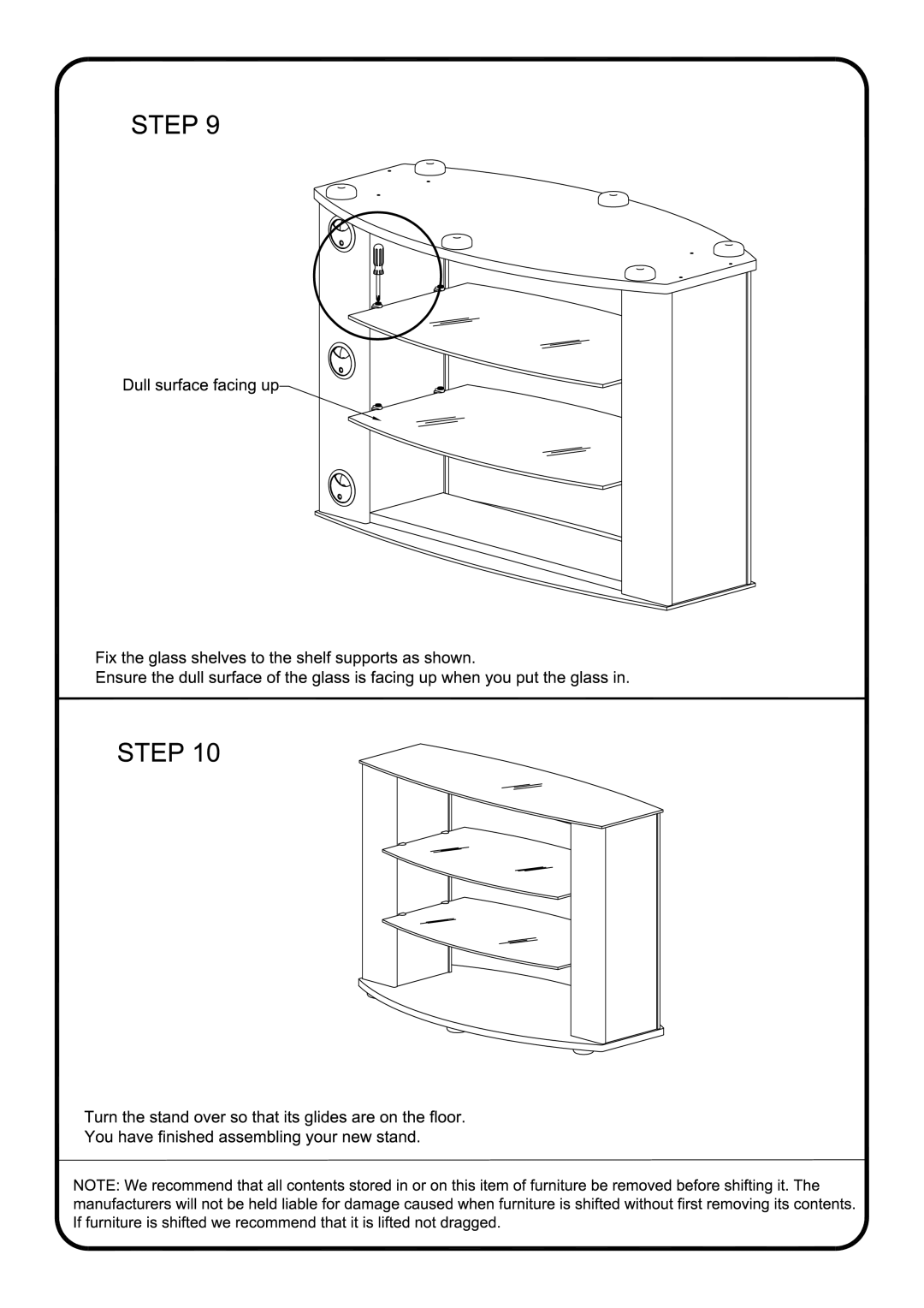 Sanus Systems PFV36SB-01 specifications 