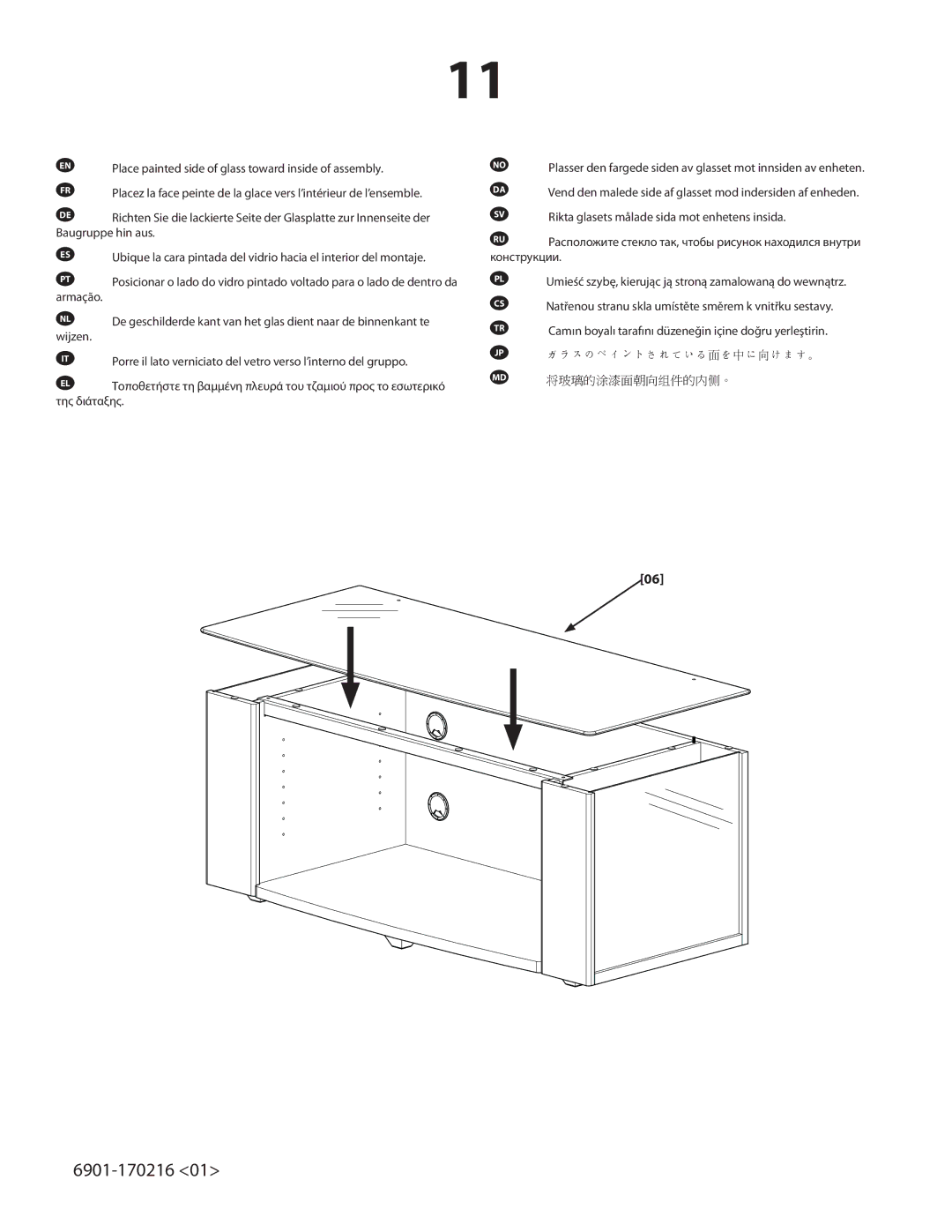 Sanus Systems PFV48, PFV60 important safety instructions 6901-170216 