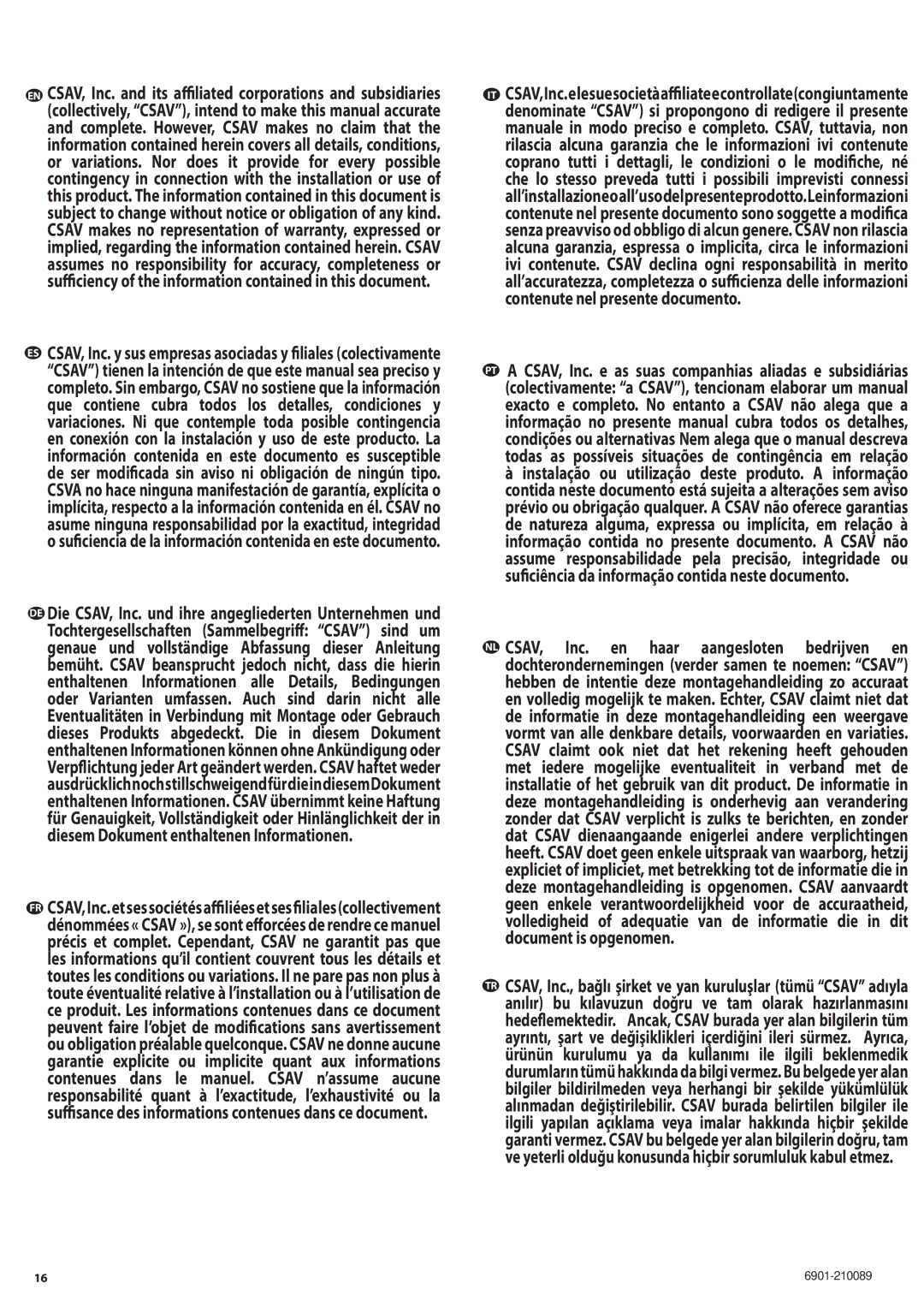 Sanus Systems SC1A manual 