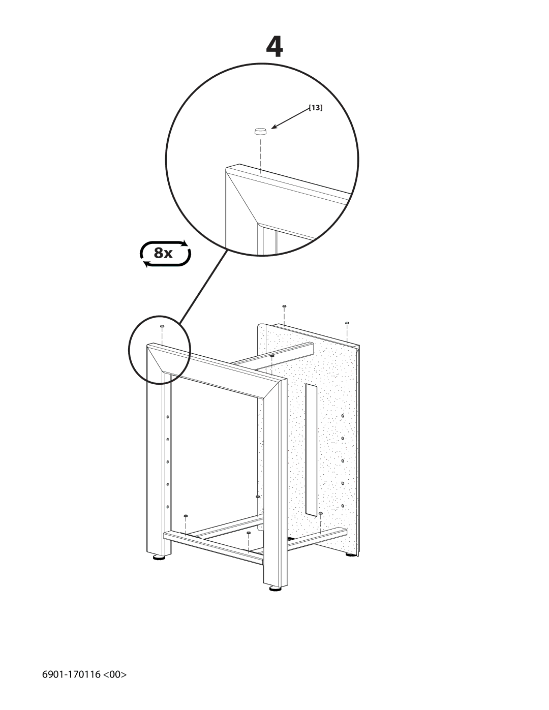 Sanus Systems SFA29 manual 6901-170116 