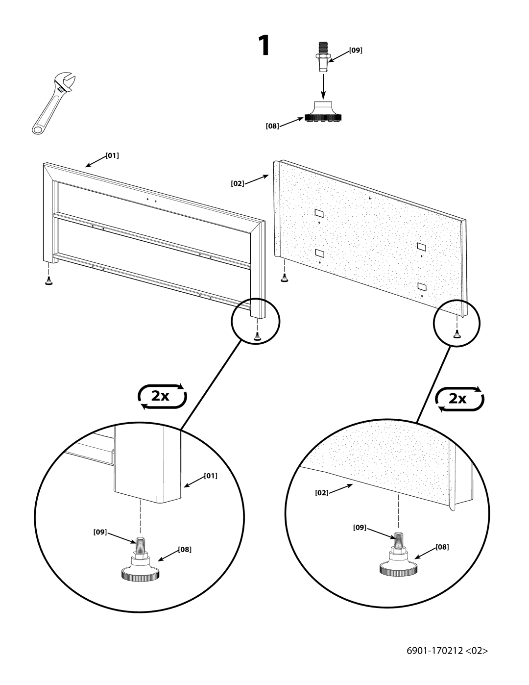 Sanus Systems SFV265 manual 6901-170212 