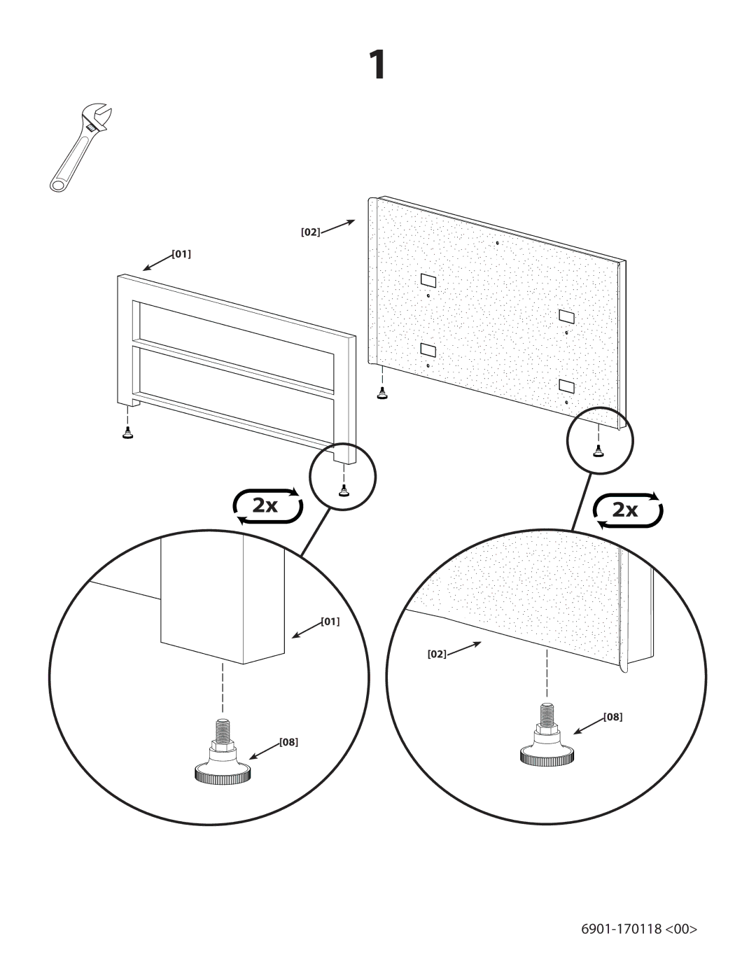 Sanus Systems SFV49 manual 6901-170118 