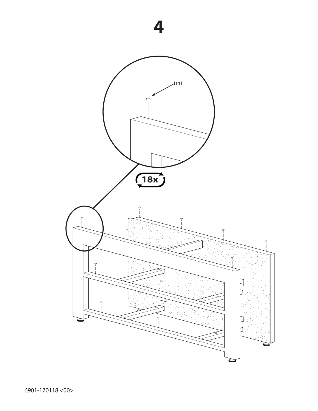 Sanus Systems SFV49 manual 18x 