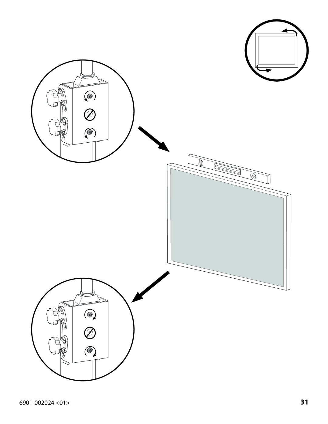 Sanus Systems 6901-002024, VLF210 important safety instructions 