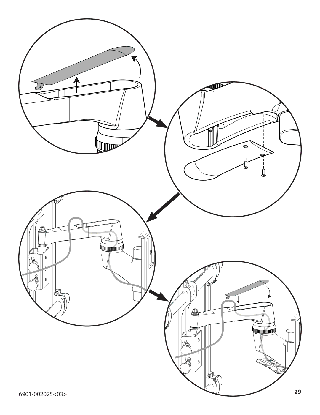 Sanus Systems VLF220 important safety instructions 6901-00202503 