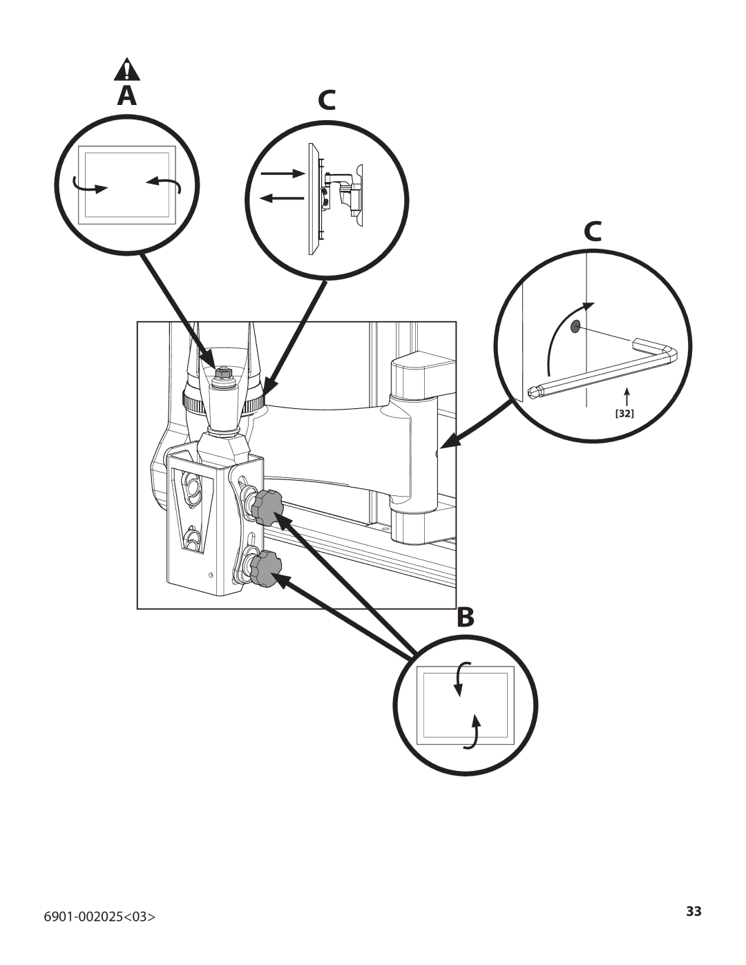 Sanus Systems VLF220 important safety instructions 6901-00202503 