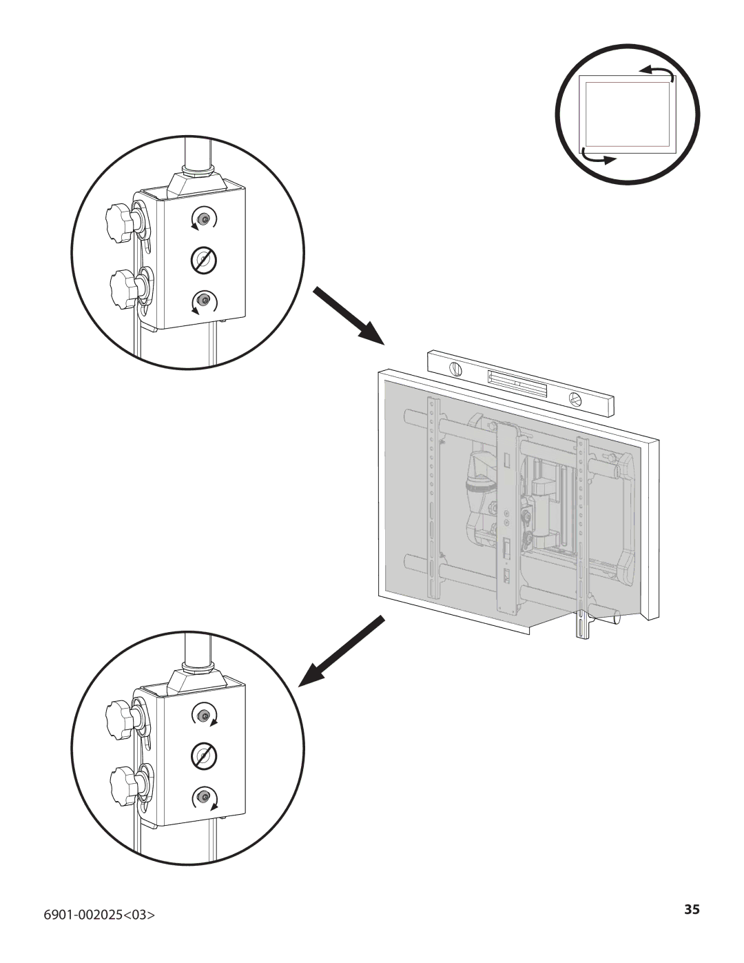 Sanus Systems VLF220 important safety instructions 6901-00202503 