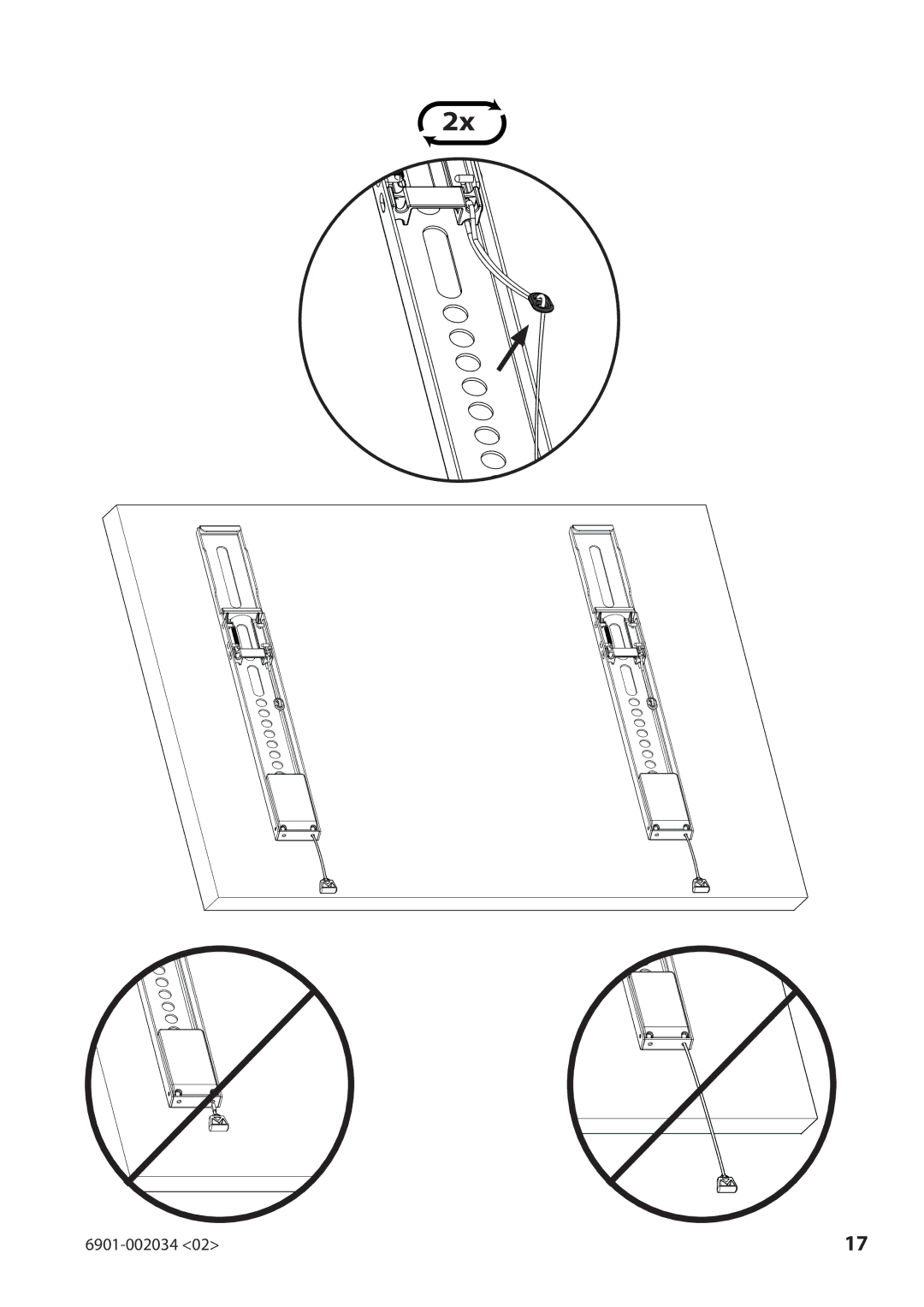 Sanus Systems VLL10 manual 6901-002034 