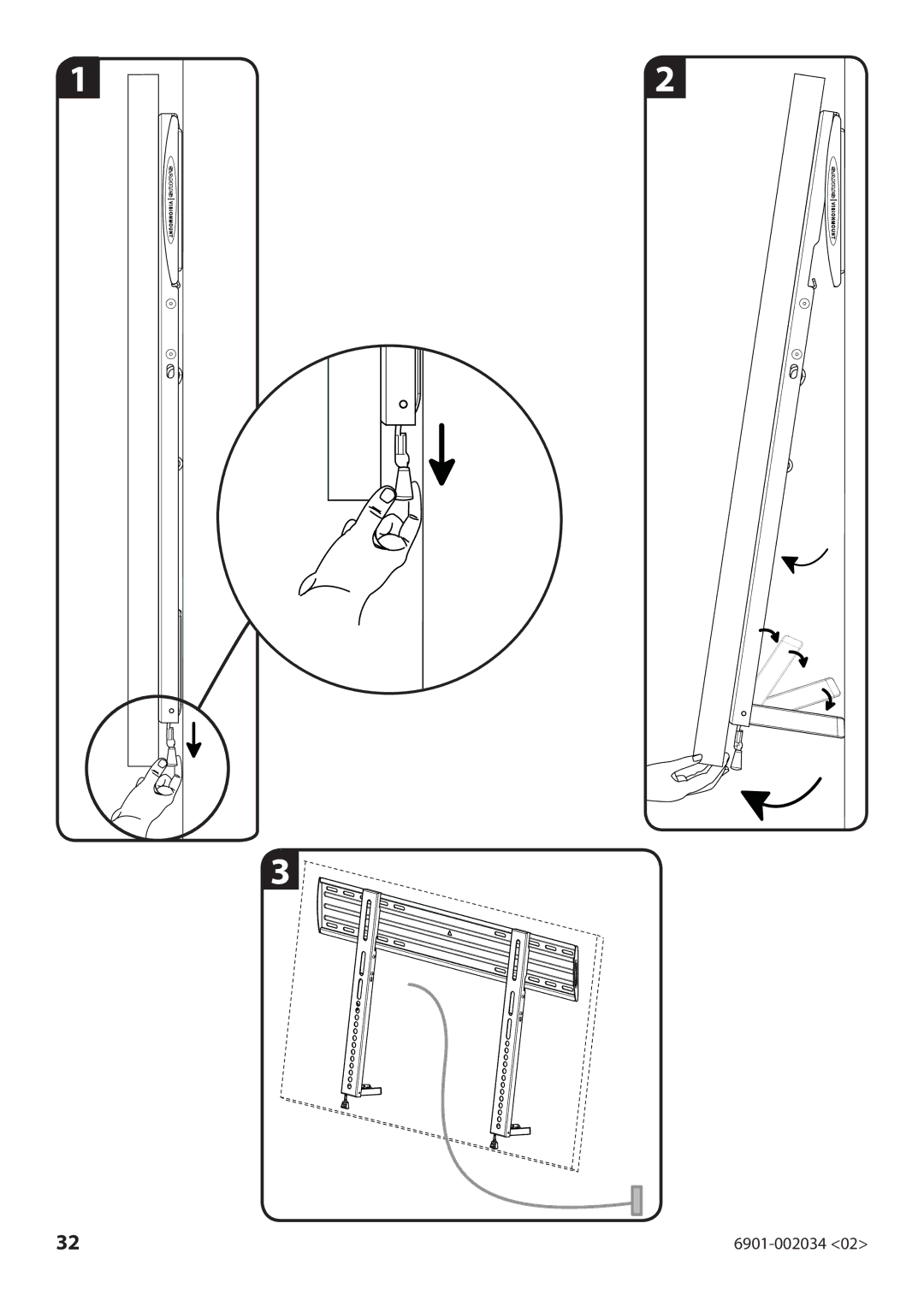 Sanus Systems VLL10 manual 6901-002034 