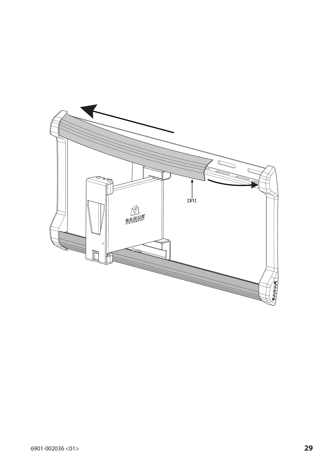 Sanus Systems VLMF109 manual 6901-002036 