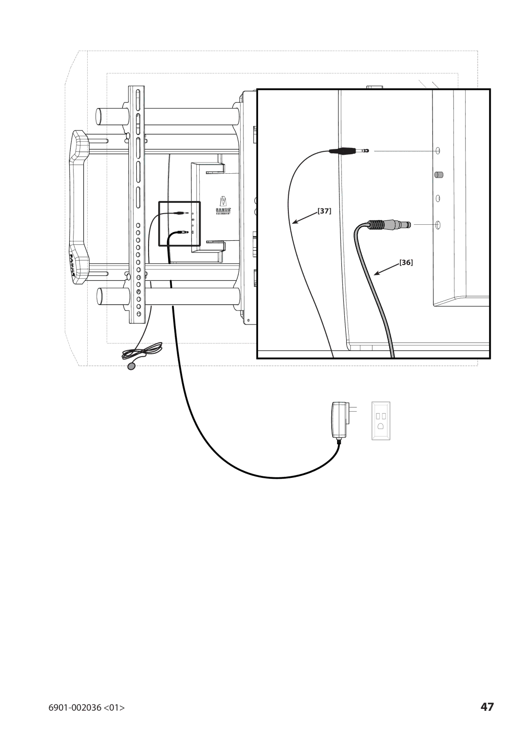 Sanus Systems VLMF109 manual 6901-002036 