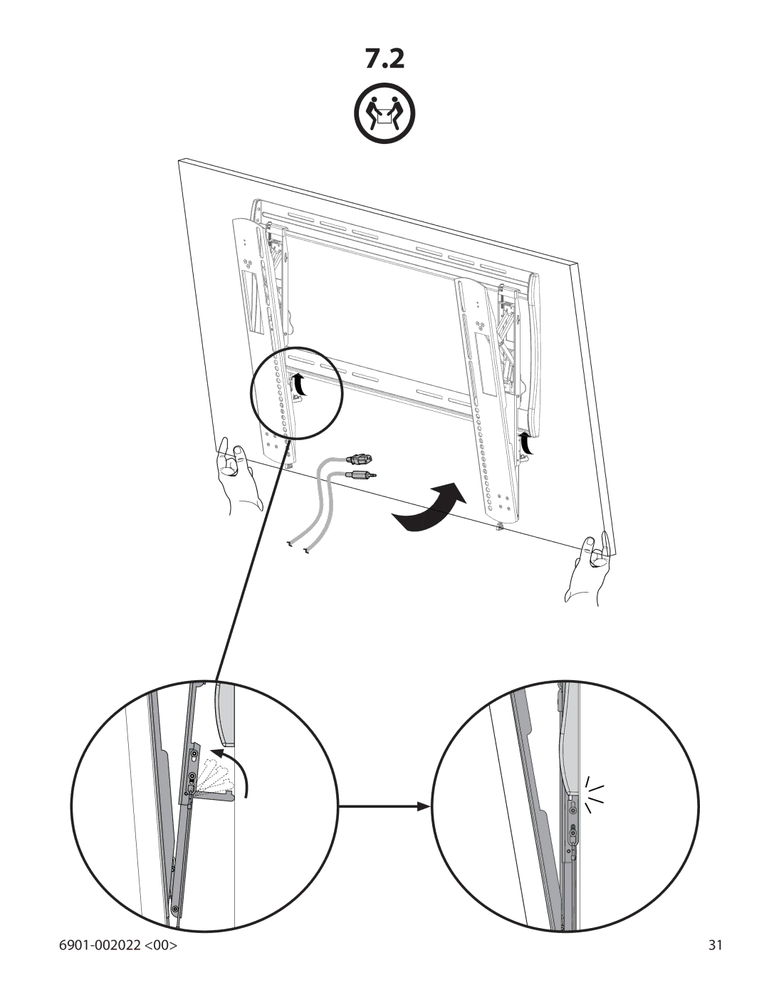 Sanus Systems VLT15 important safety instructions 6901-002022 