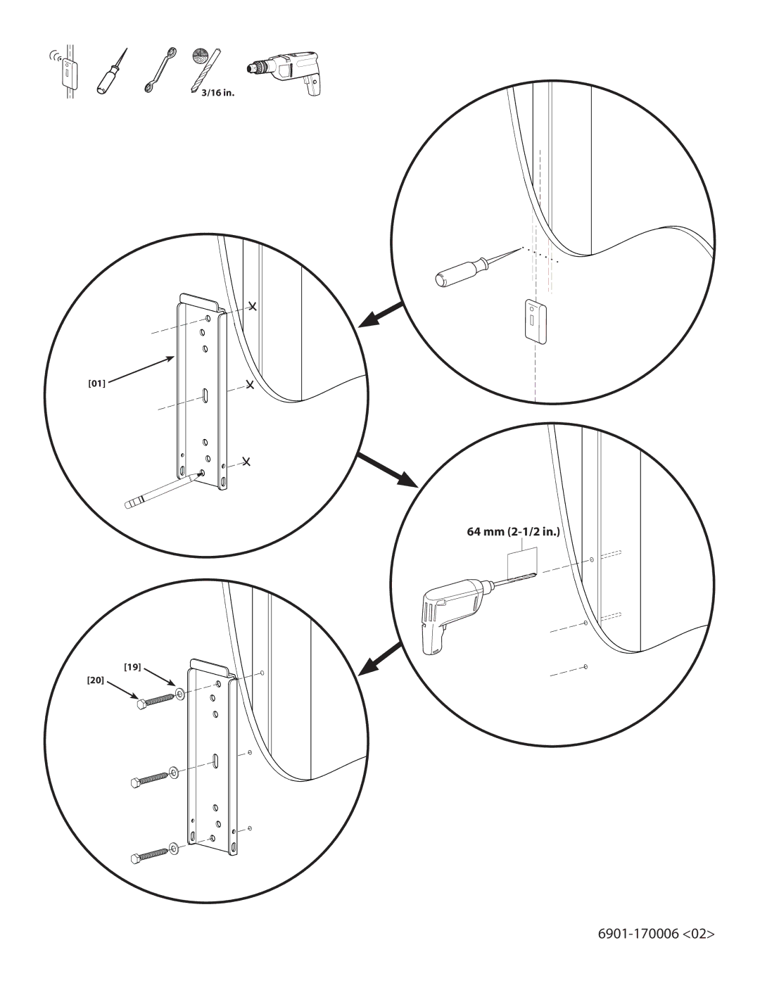 Sanus Systems VM400 important safety instructions eps 6901-170006 