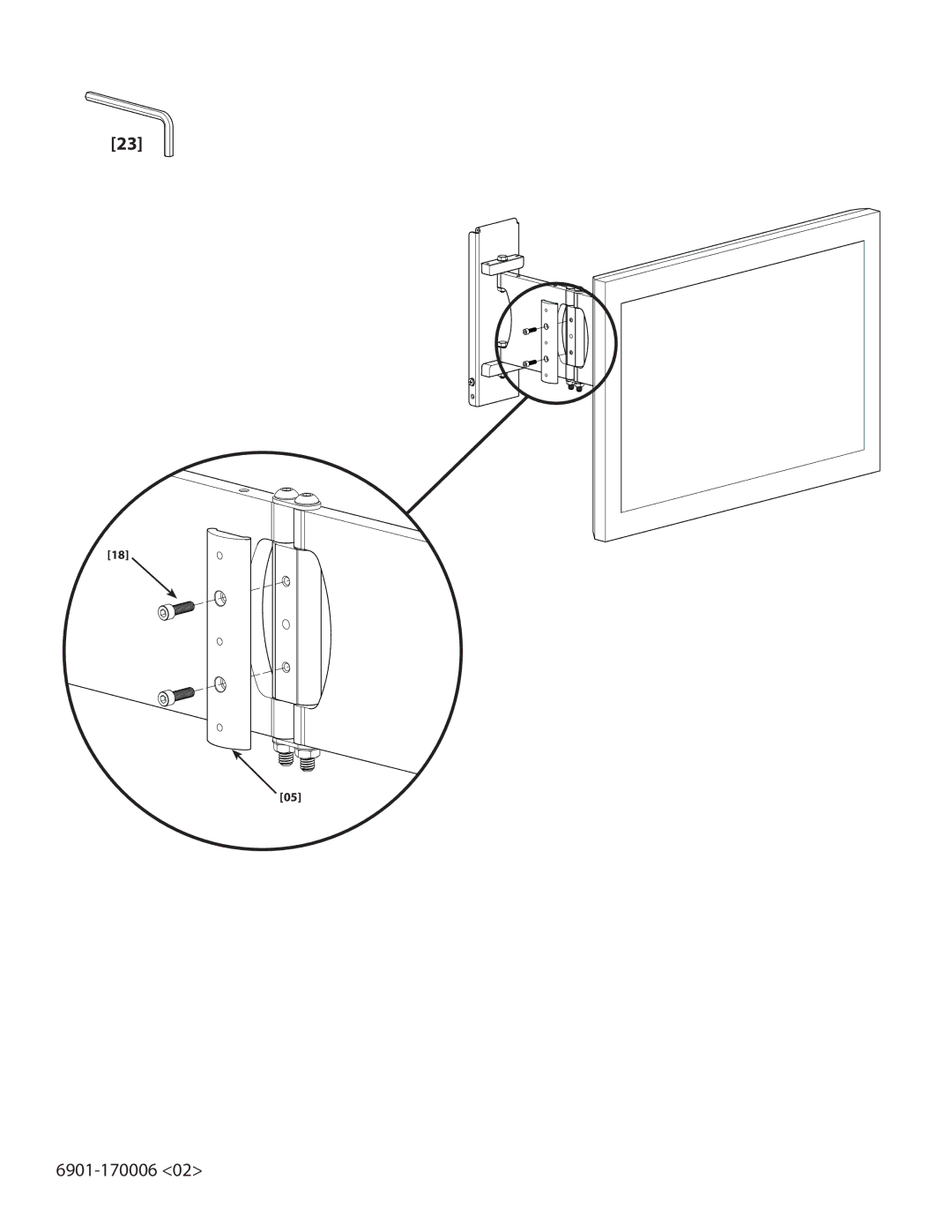 Sanus Systems VM400 important safety instructions 6901-170006 