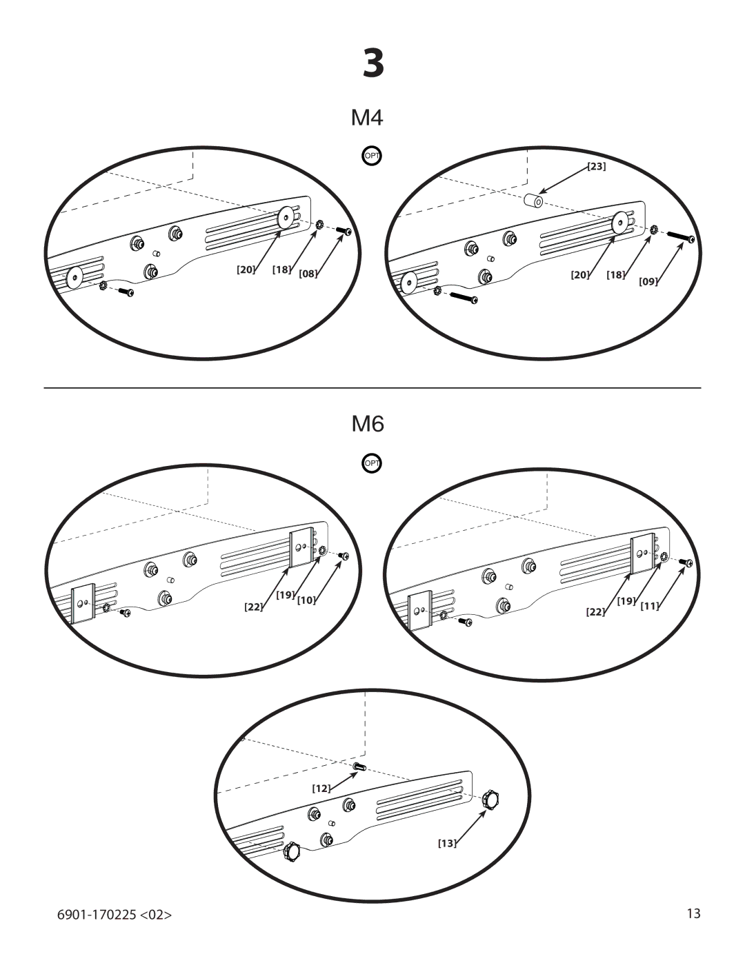 Sanus Systems VMA201 important safety instructions 22 19 