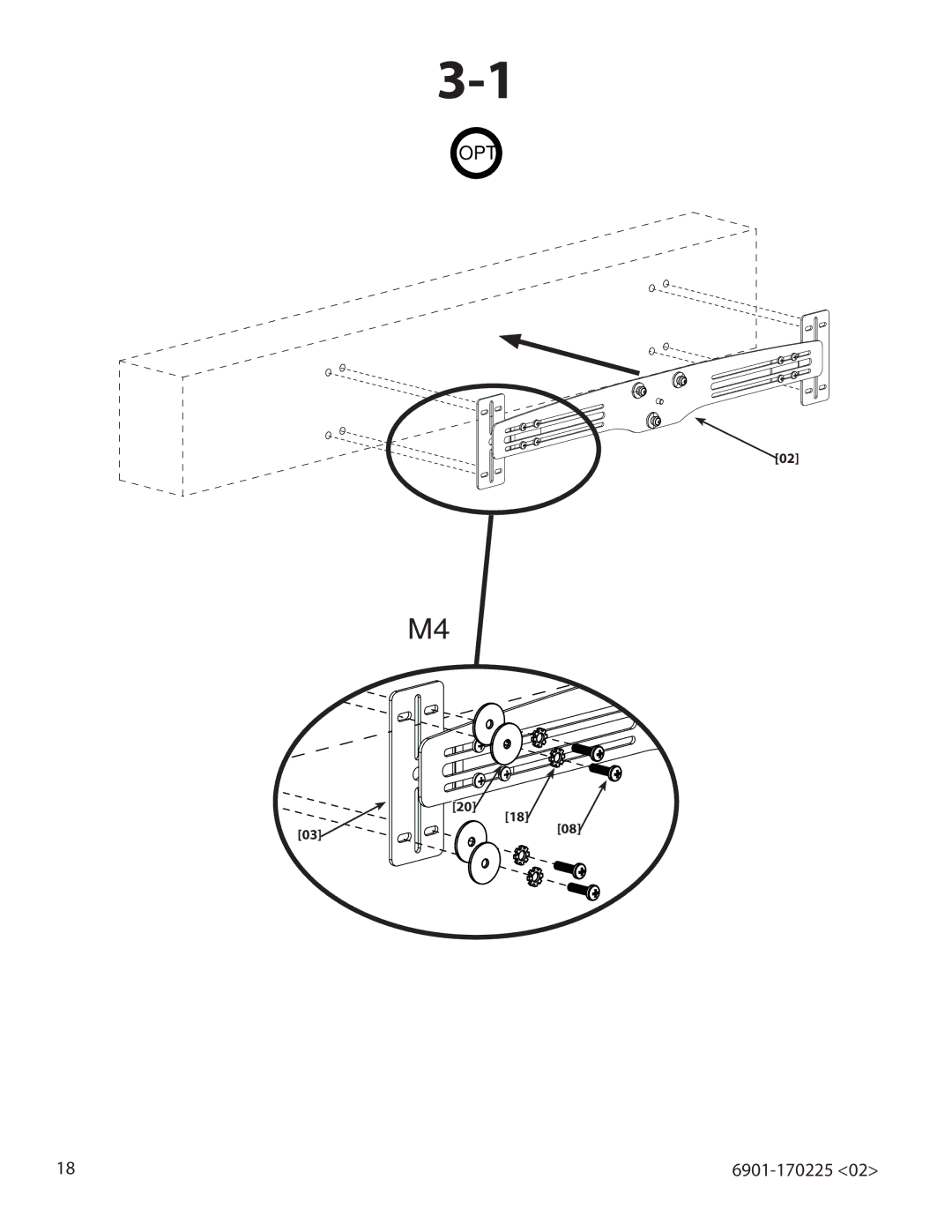 Sanus Systems VMA201 important safety instructions Opt 