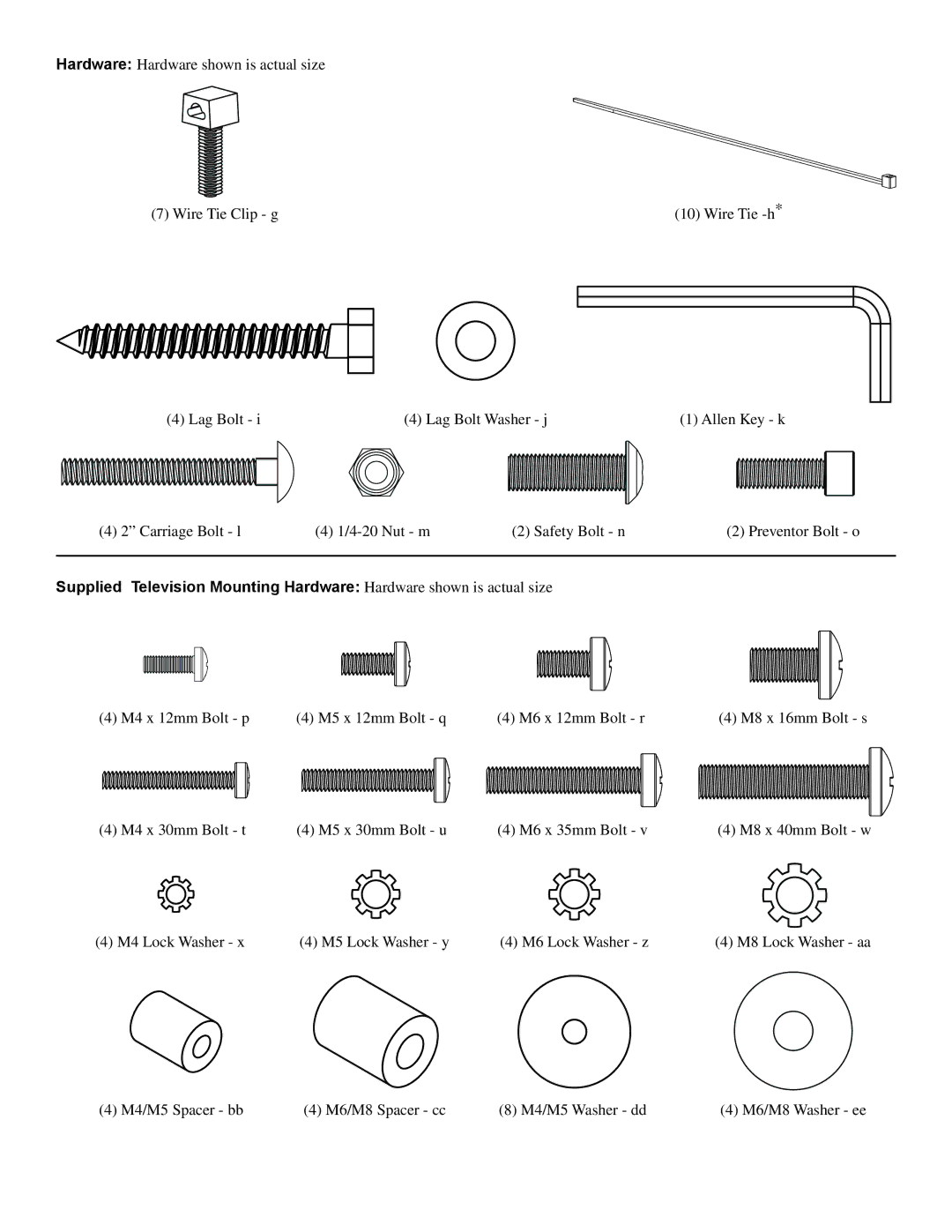 Sanus Systems VMAA18 manual 