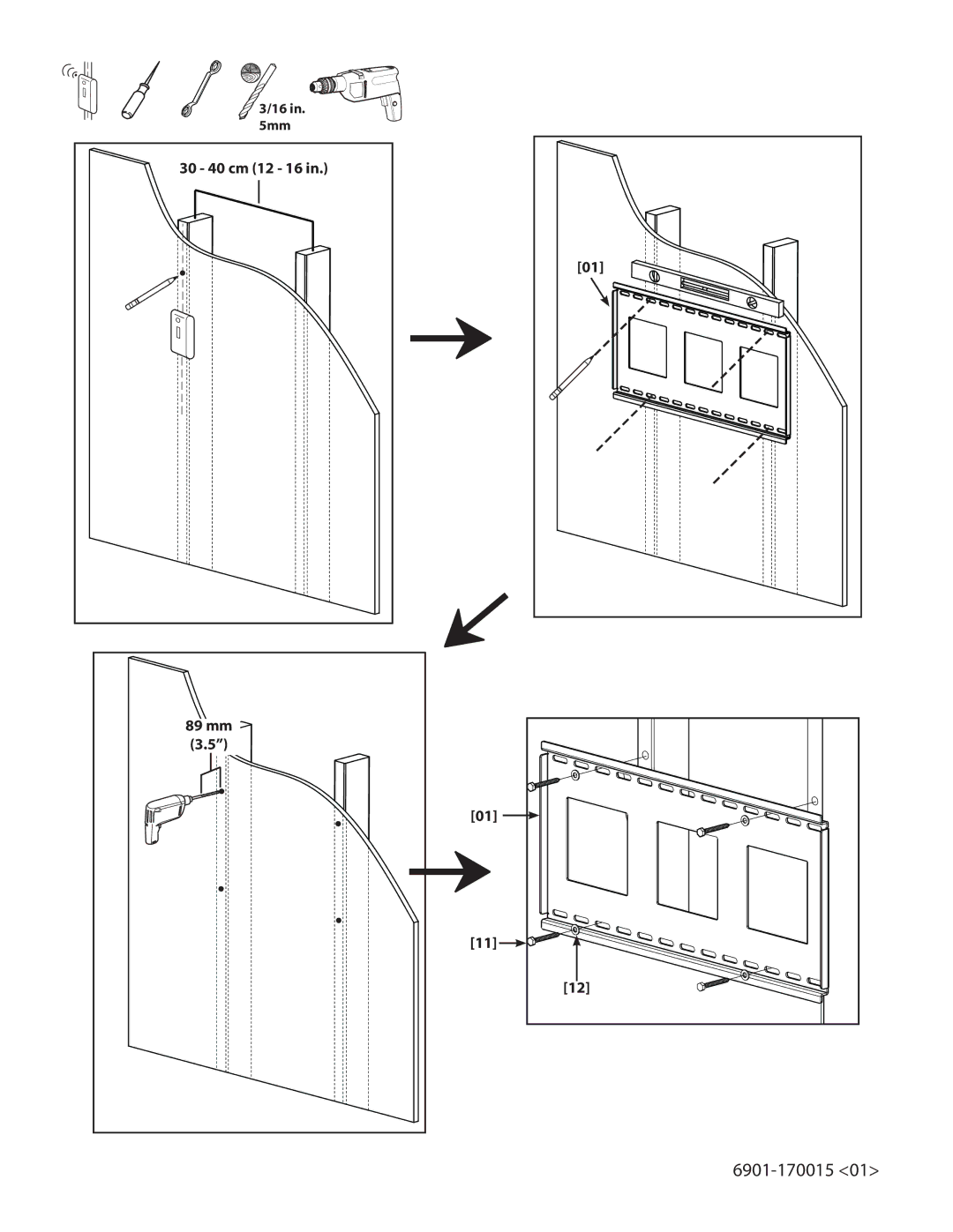 Sanus Systems VMDD26 important safety instructions 5mm 