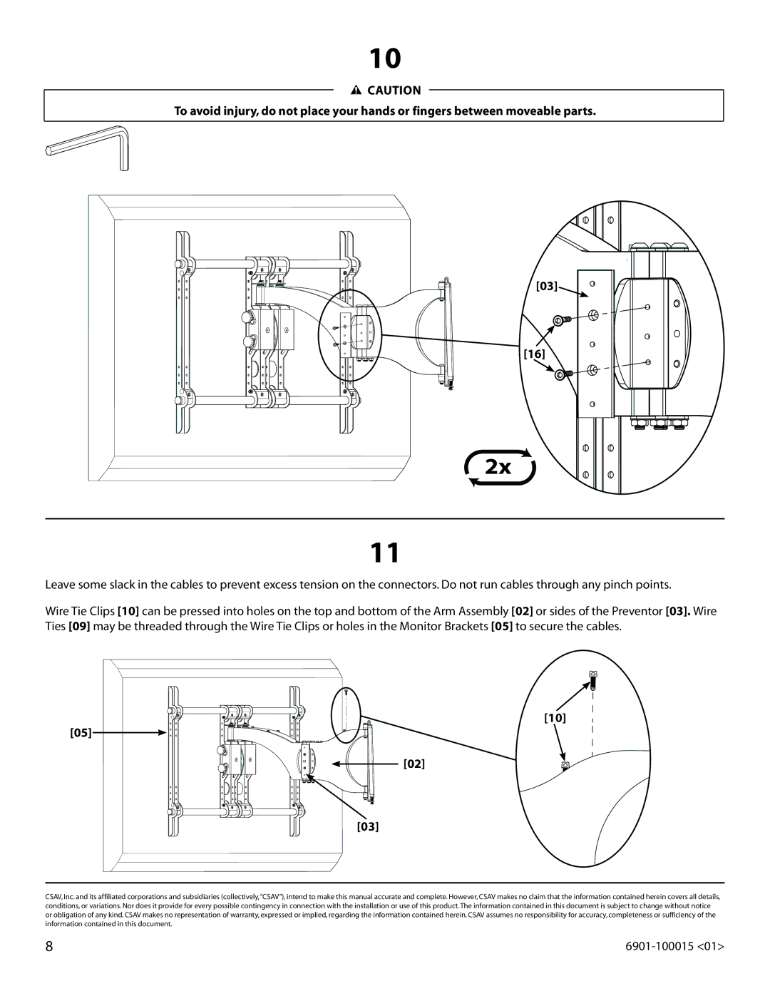 Sanus Systems VMDD26 manual 6901-100015 