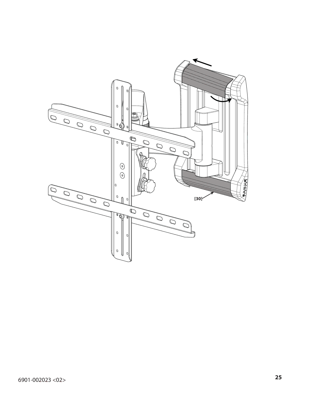 Sanus Systems VMF220-B1 important safety instructions 6901-002023 