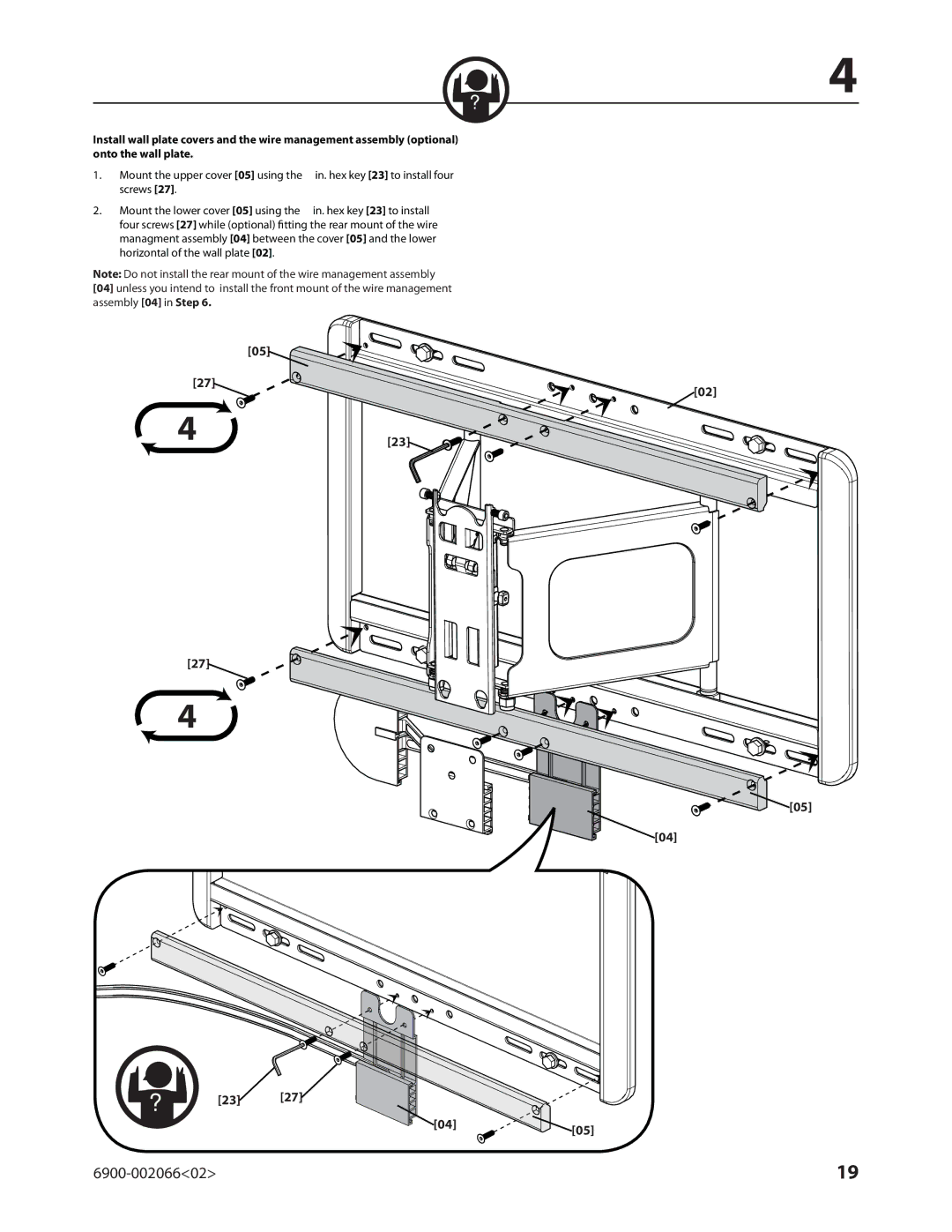 Sanus Systems VMF308 manual 6900-00206602 