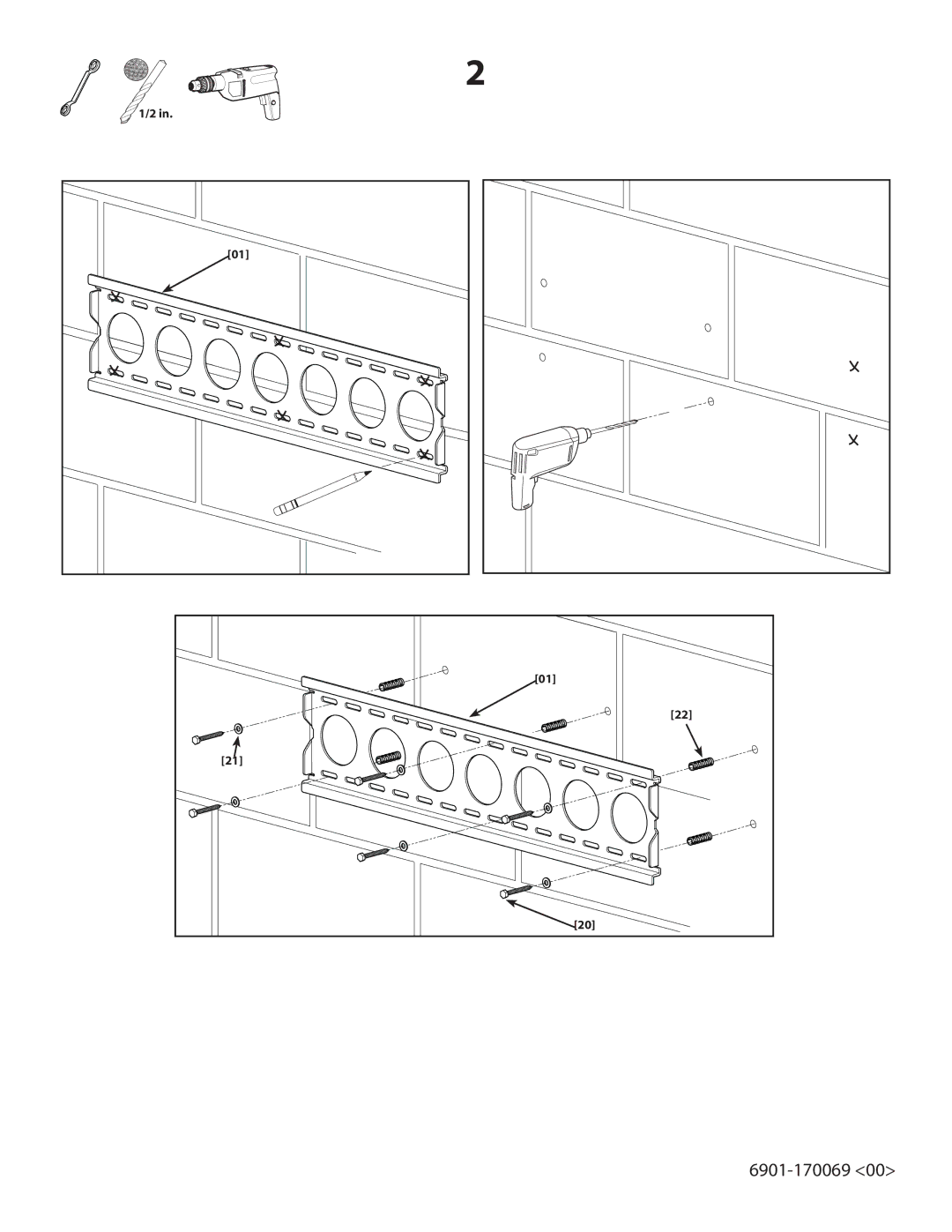 Sanus Systems VMPL250 manual 6901-170069 