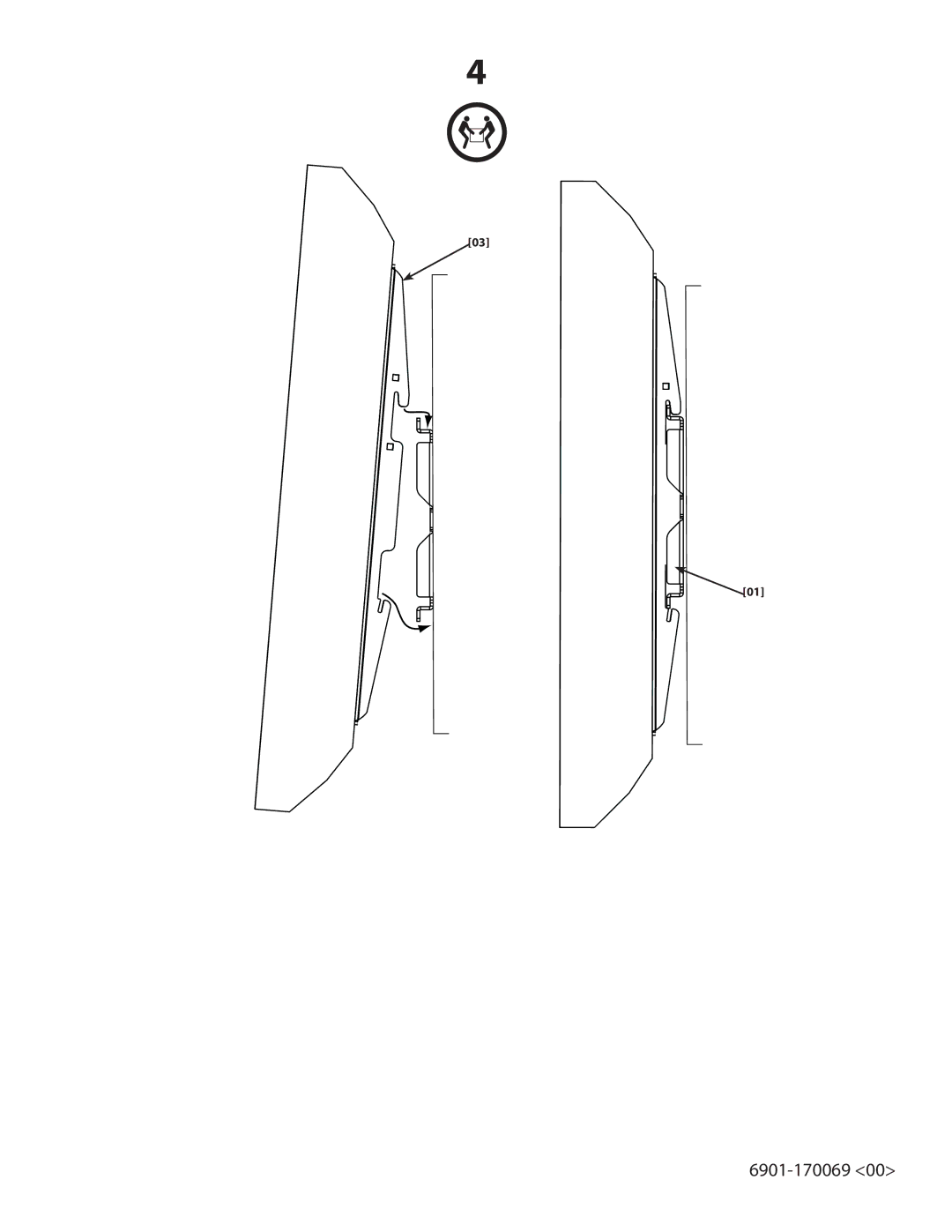 Sanus Systems VMPL250 manual 6901-170069 