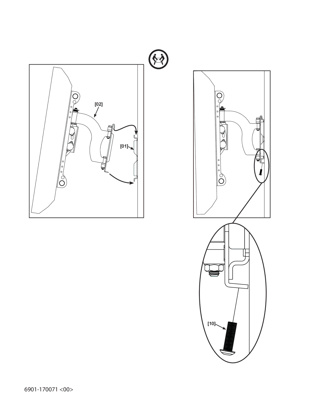 Sanus Systems VMSA important safety instructions 6901-170071 