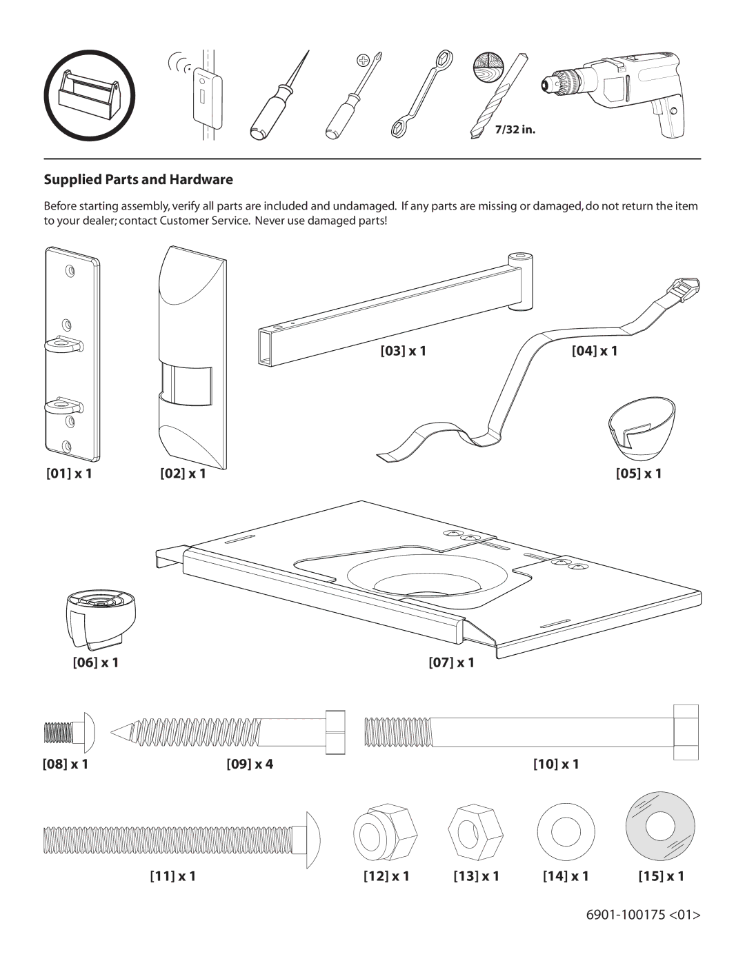 Sanus Systems VMTV important safety instructions 03 x 