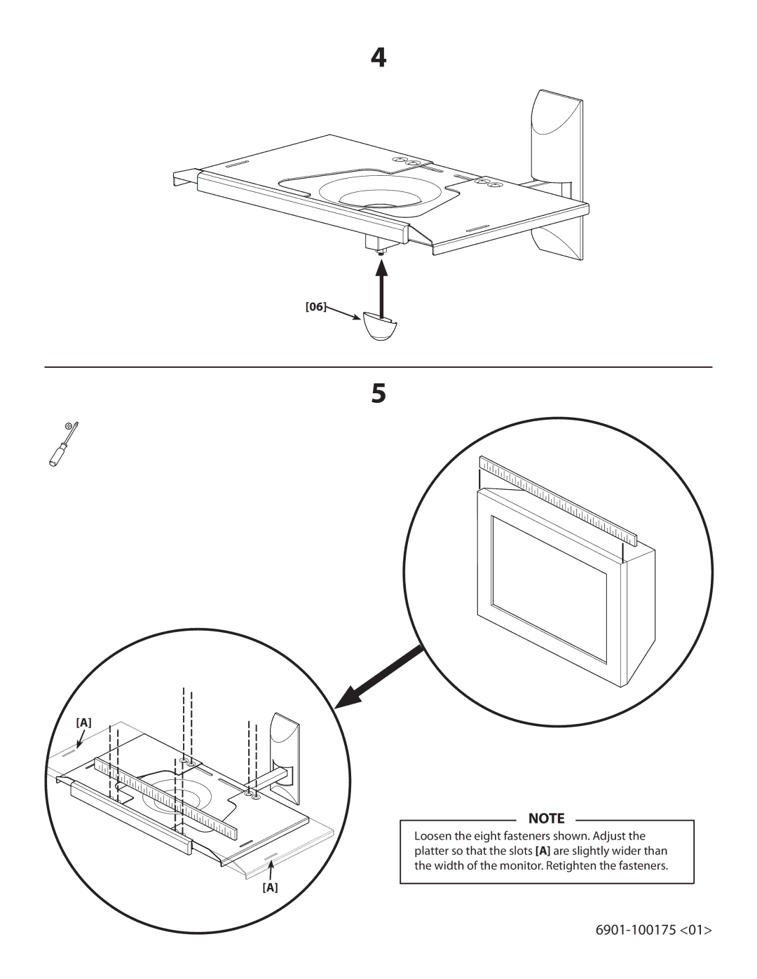 Sanus Systems VMTV important safety instructions 6901-100175 