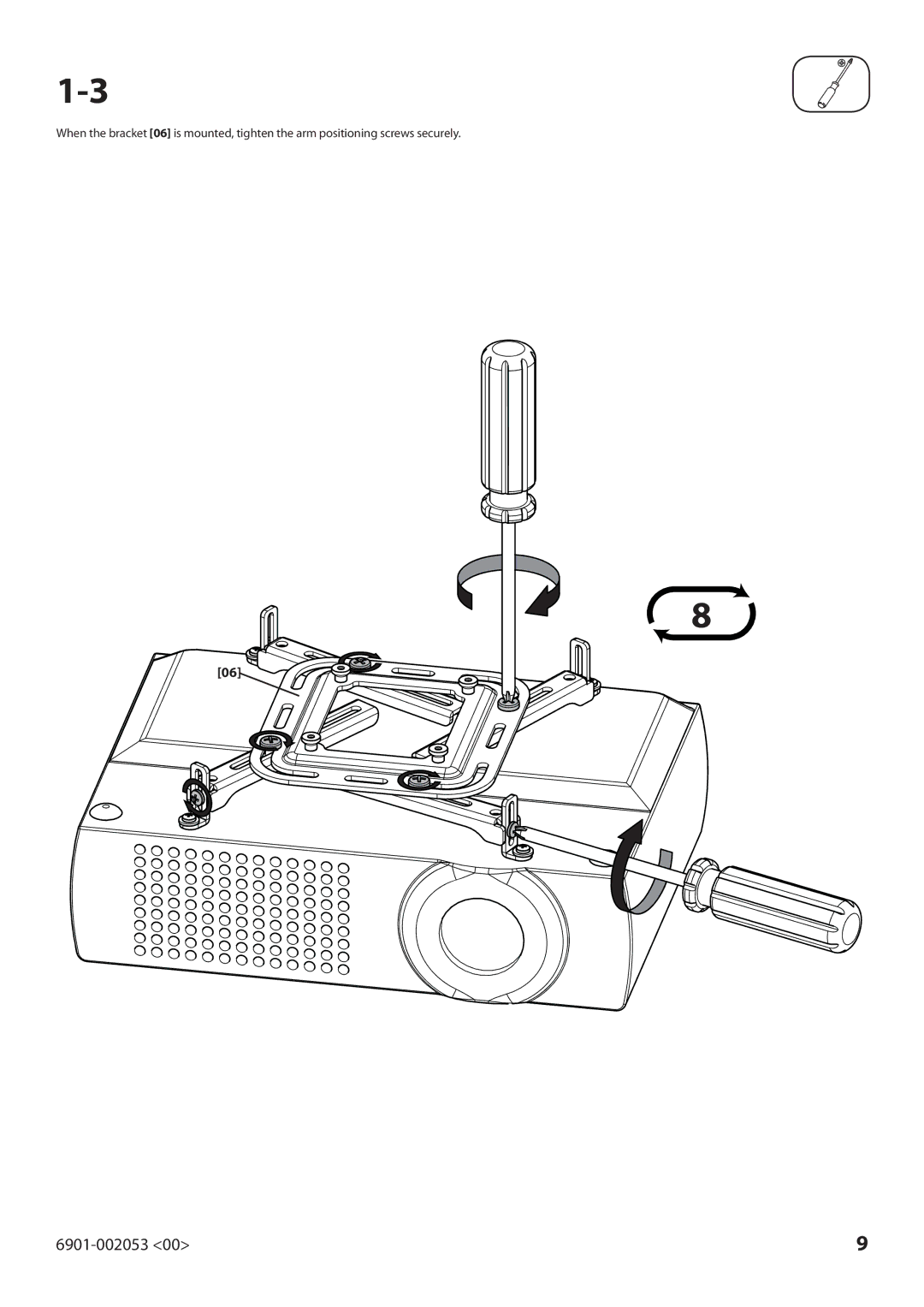 Sanus Systems VP1 manual 6901-002053 