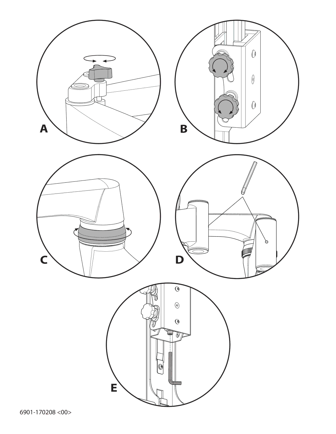 Sanus Systems XF228 important safety instructions 6901-170208 