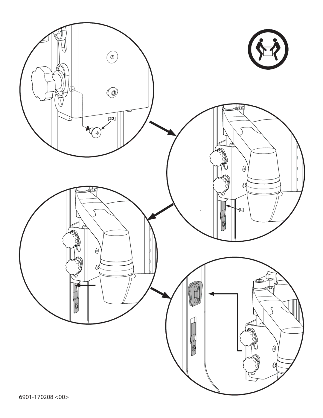 Sanus Systems XF228 important safety instructions 6901-170208 