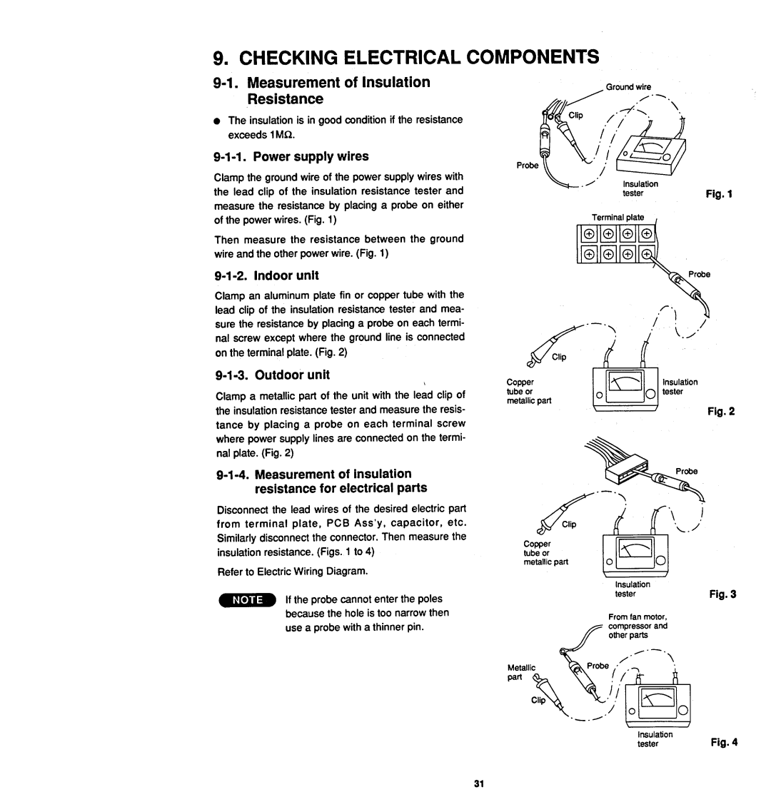 Sanyo 12KHS32 manual 