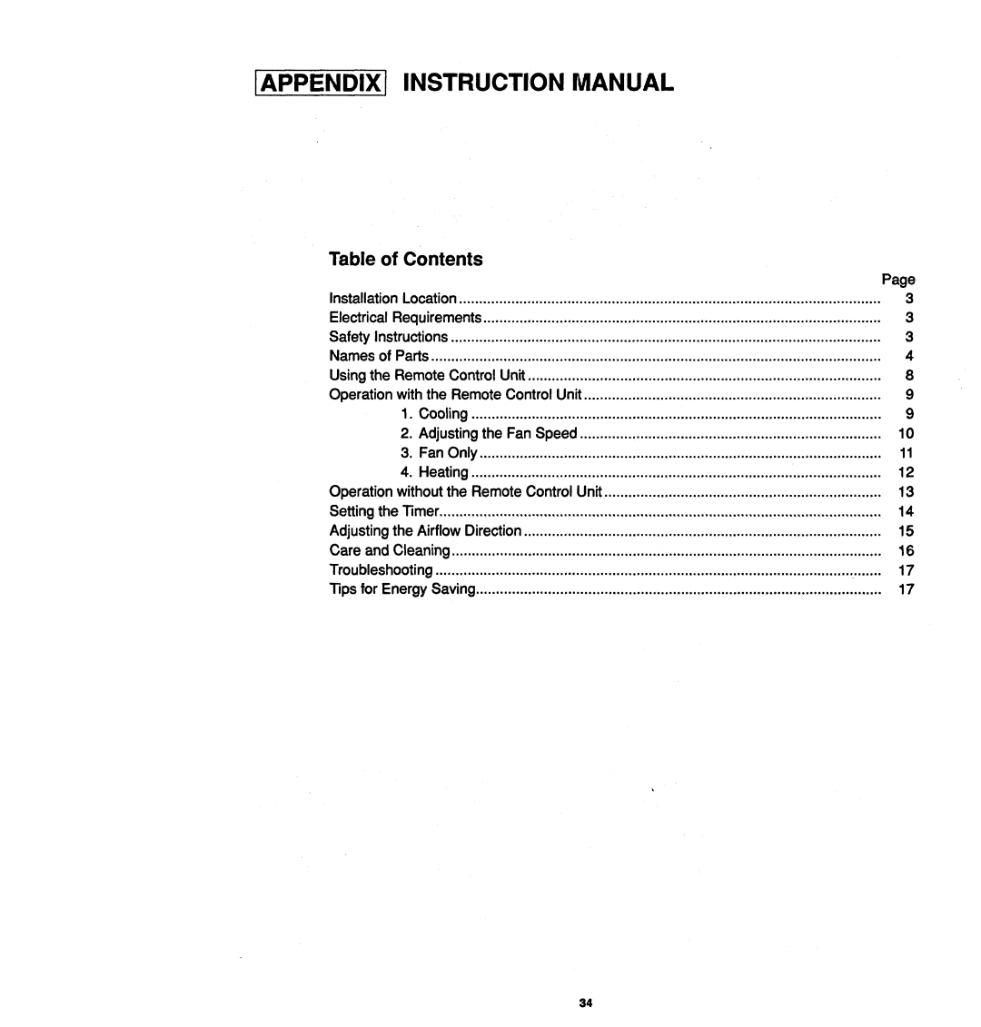 Sanyo 12KHS32 manual 