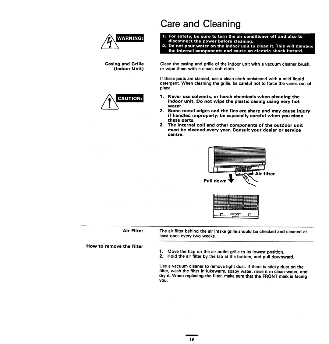 Sanyo 12KHS32 manual 