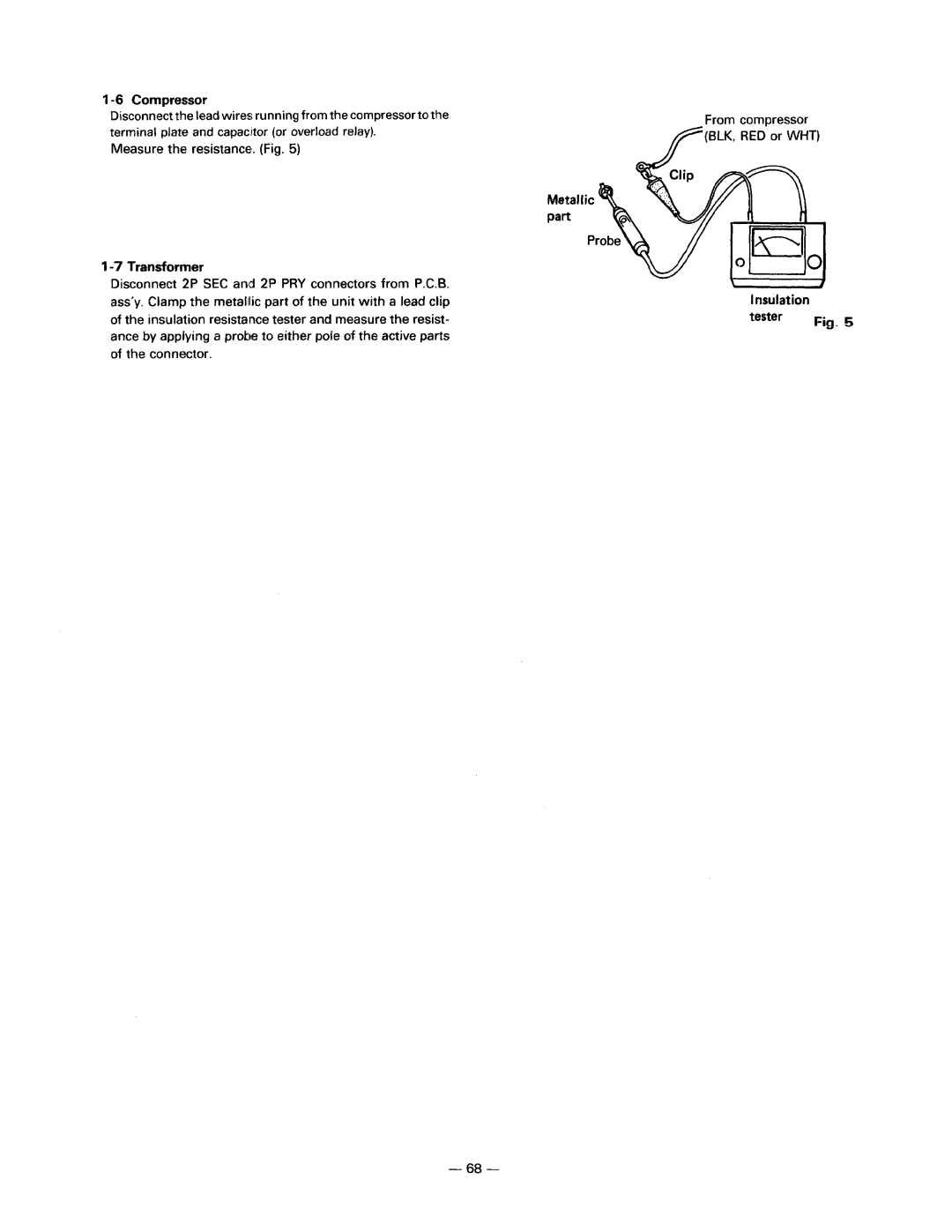 Sanyo 30K12W, 36K12W, 24K12W manual 