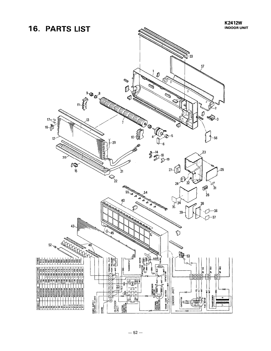 Sanyo 24K12W, 36K12W, 30K12W manual 