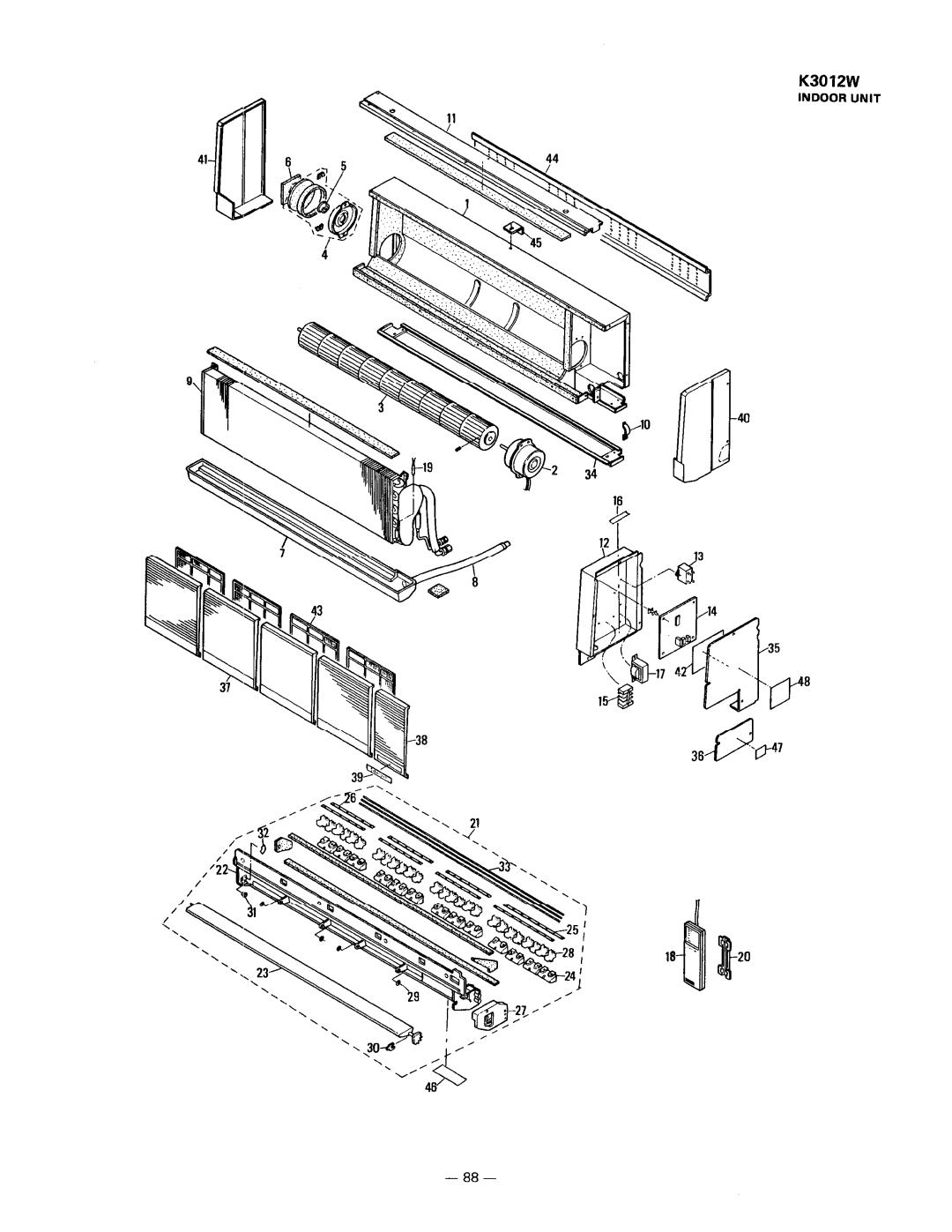 Sanyo 24K12W, 36K12W, 30K12W manual 