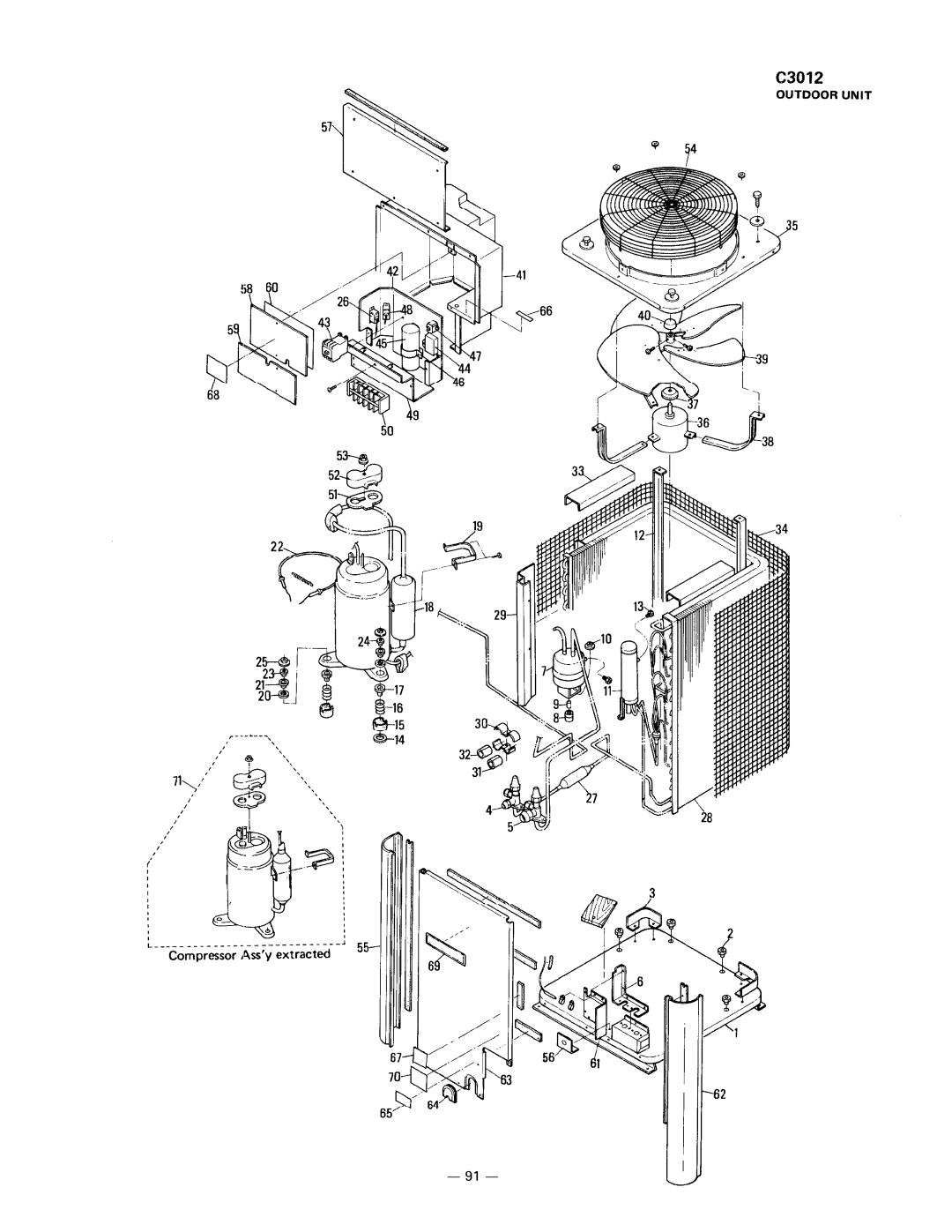 Sanyo 24K12W, 36K12W, 30K12W manual 