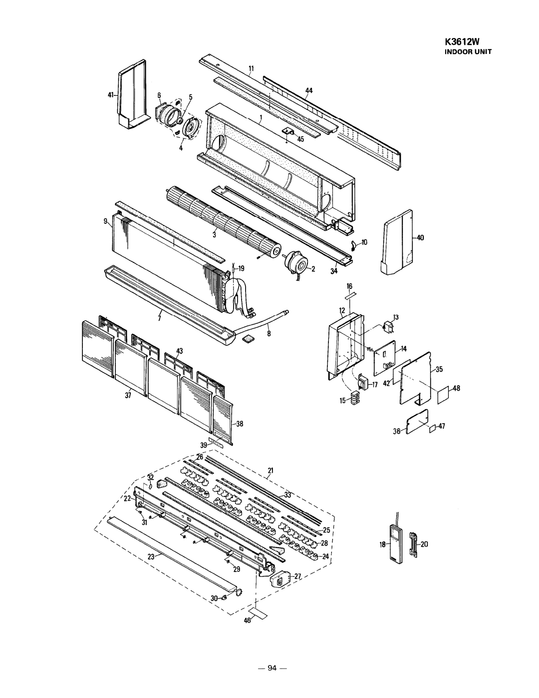 Sanyo 24K12W, 36K12W, 30K12W manual 