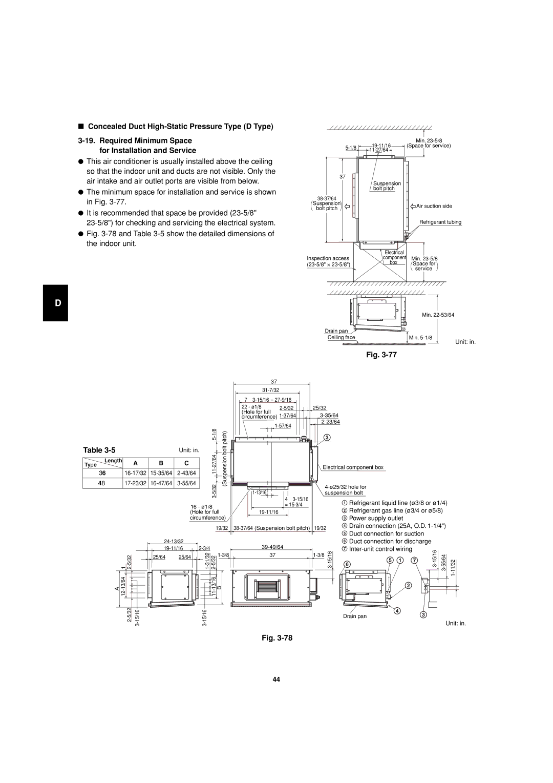 Sanyo 85464359981002 installation instructions and -5 show the detailed dimensions 