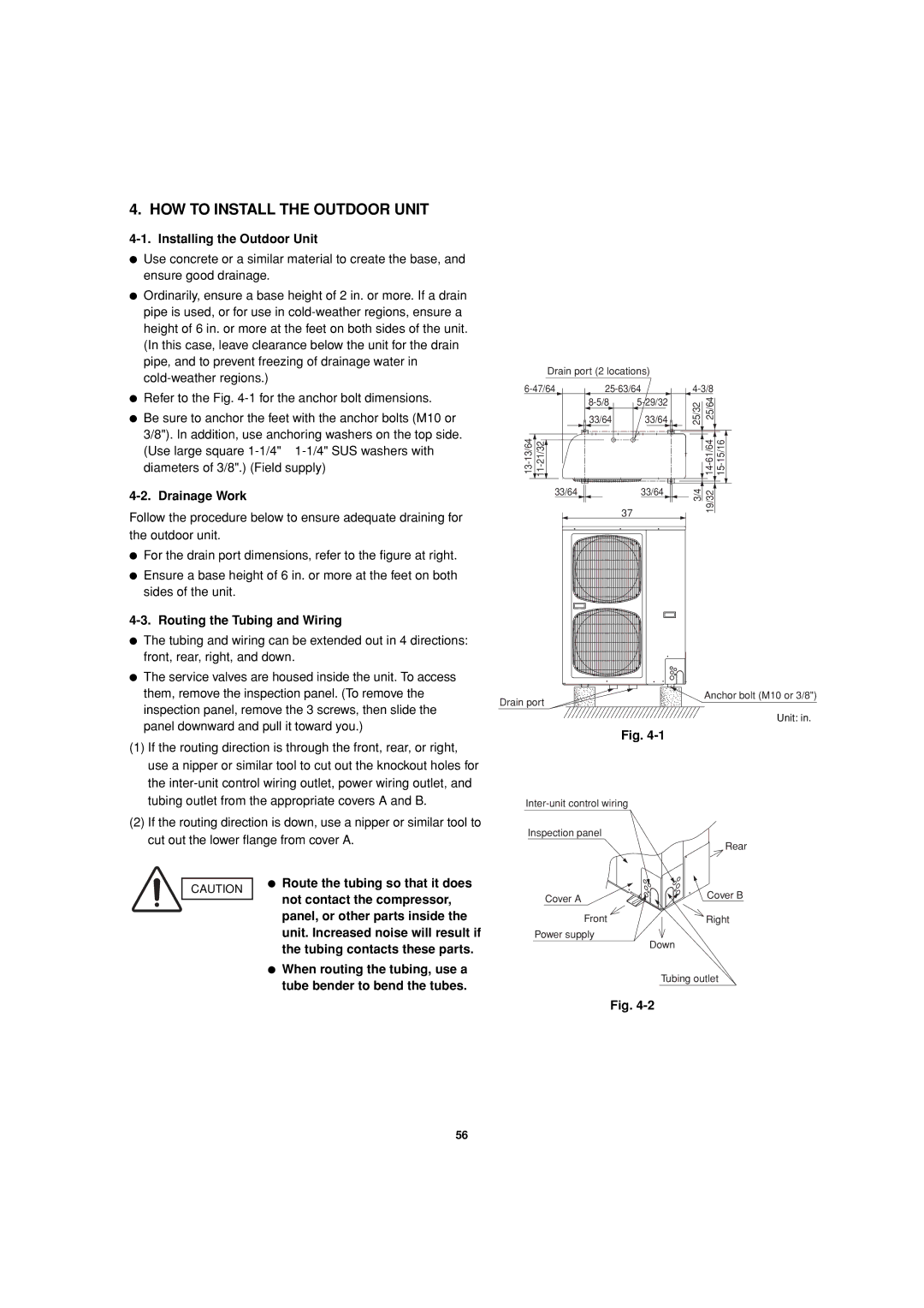 Sanyo 85464359981002 installation instructions HOW to Install the Outdoor Unit 