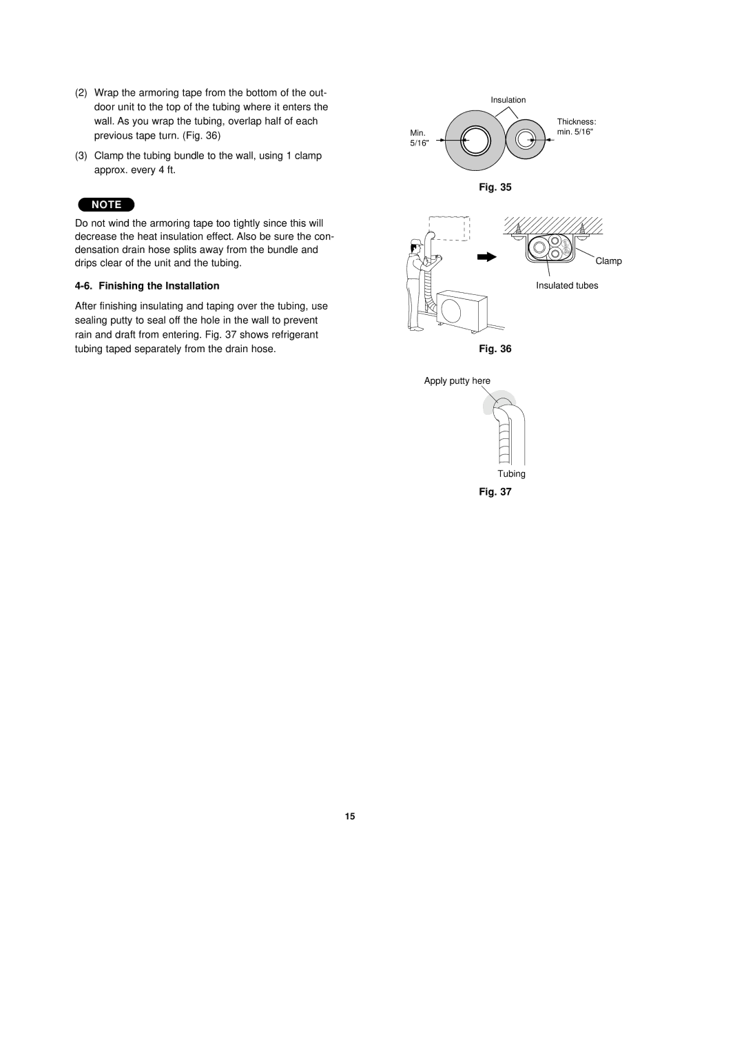 Sanyo C2432, CL2432 installation instructions Finishing the Installation 