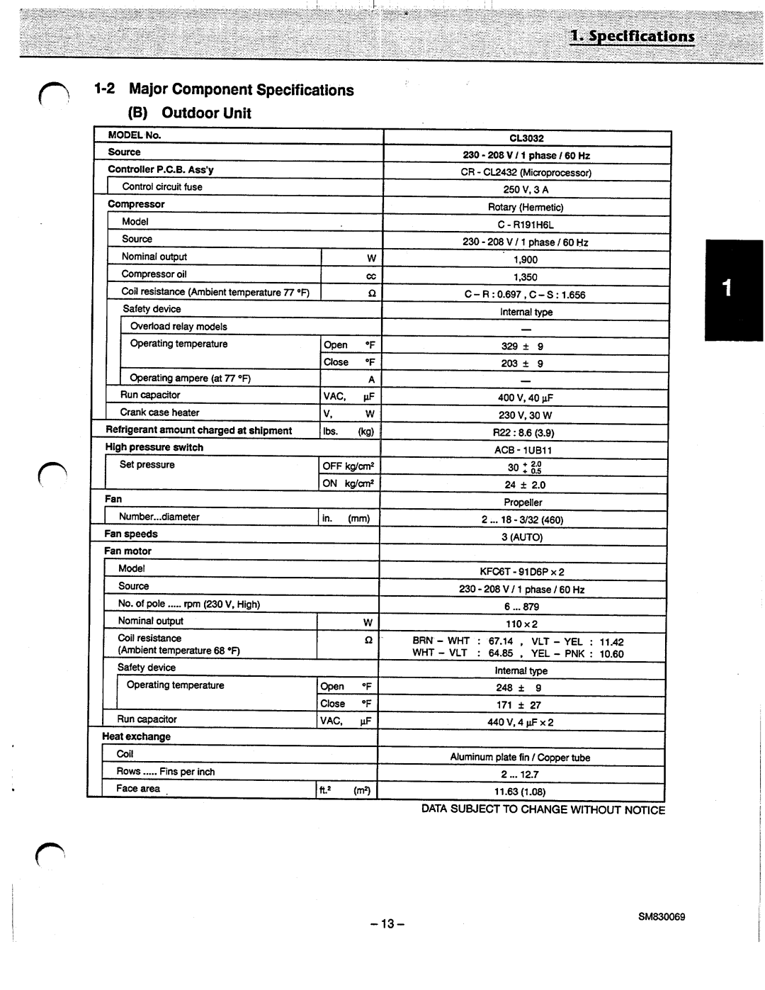 Sanyo C3632, C3032, CL3632, CL3032 manual 